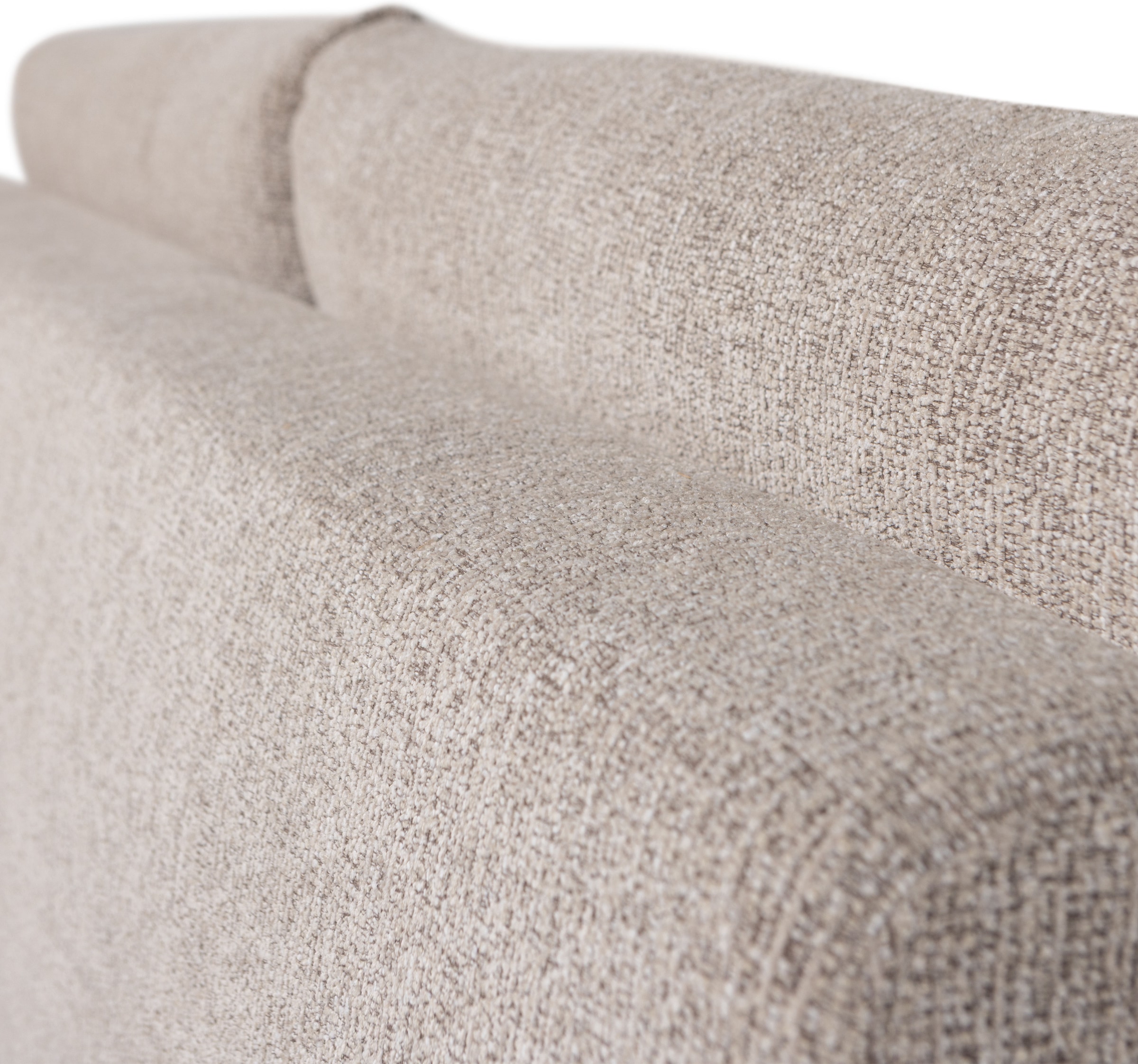 WOOOD Schlafsofa »Night & Day Melange-Webstoff mit Schlaffunktion, H85 x B239 x T107 cm« Schlafbreite 190 cm, Sehr hohe Verschleissfestigkeit, Pfleiglicht