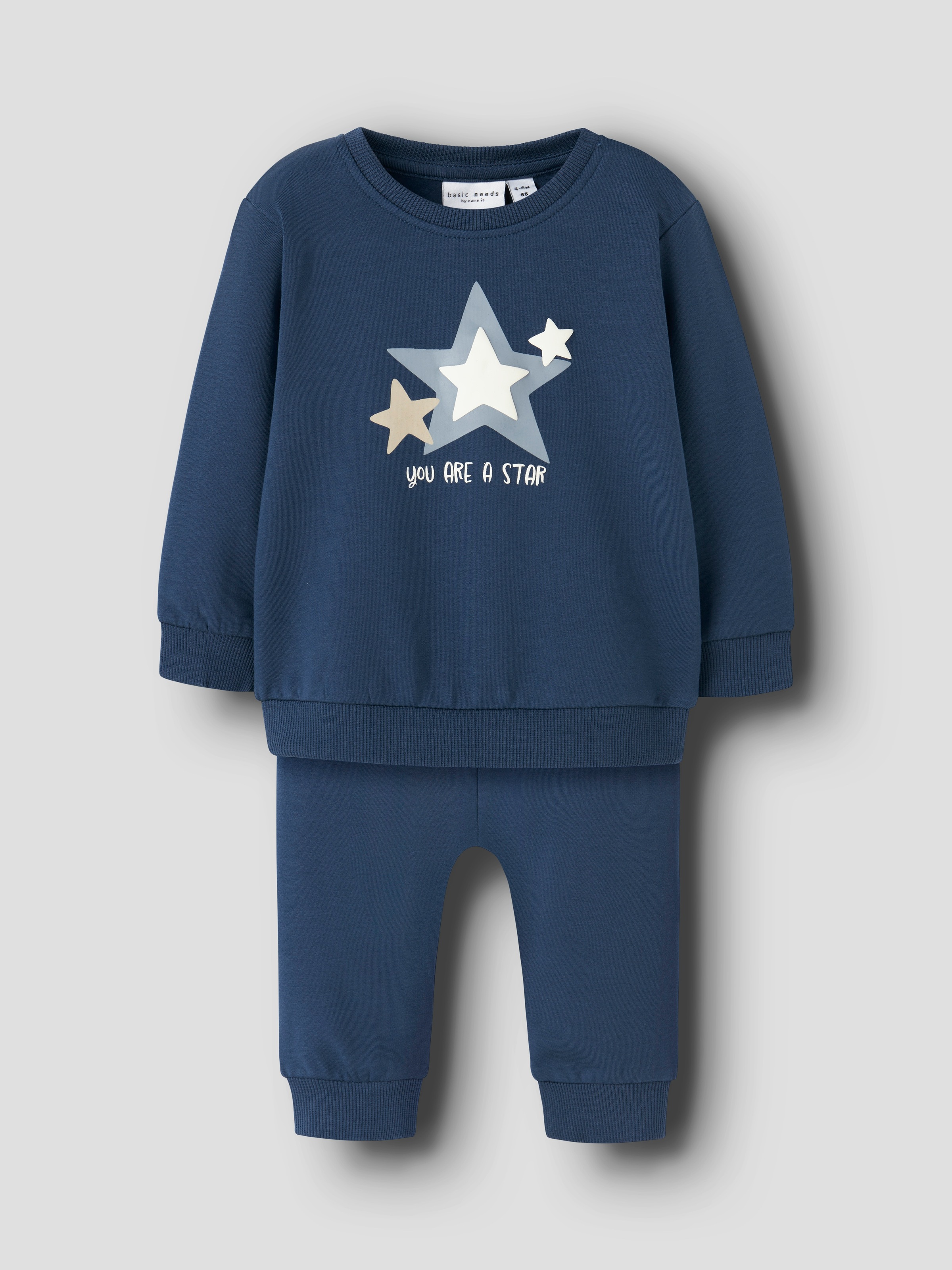 Name It Sweatshirt »NBMVONNE LS SWEAT BOX BRU SET«, 2 Stk.
