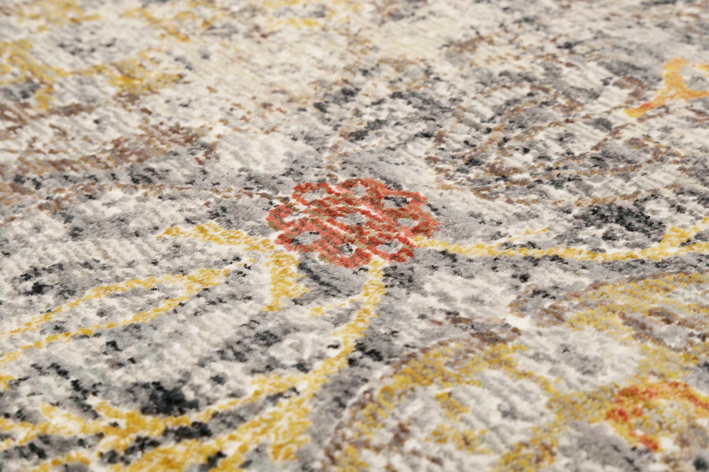 Wecon home Teppich »SoHo Fashion« rechteckig 7 mm Höhe Hoch-Tief-Struktur, Wohnzimmer