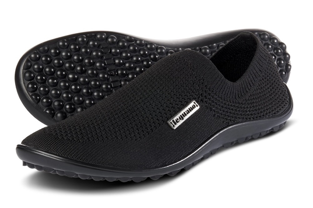 Leguano Barfussschuh »SCIO«, Slipper, Freizeitschuh, Bequemschuh mit seitlichem Logo-Emblem