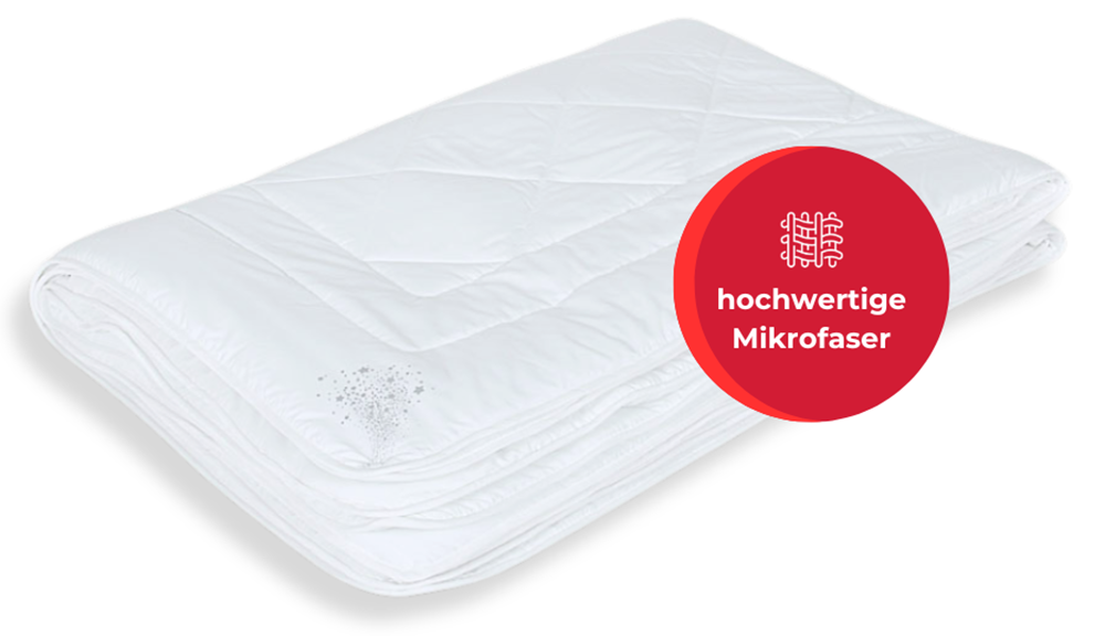 my home Microfaserbettdecke »Baca, Bettdecke 135x200 cm, 155x220 cm und weitere Grössen«, 4-Jahreszeiten, Füllung aus hochwertiger 6D-Hohlfaser, Bezug Polyester, (1 St.), Bettdecken, Sommer, Winter, 4-Jahreszeiten, Decke