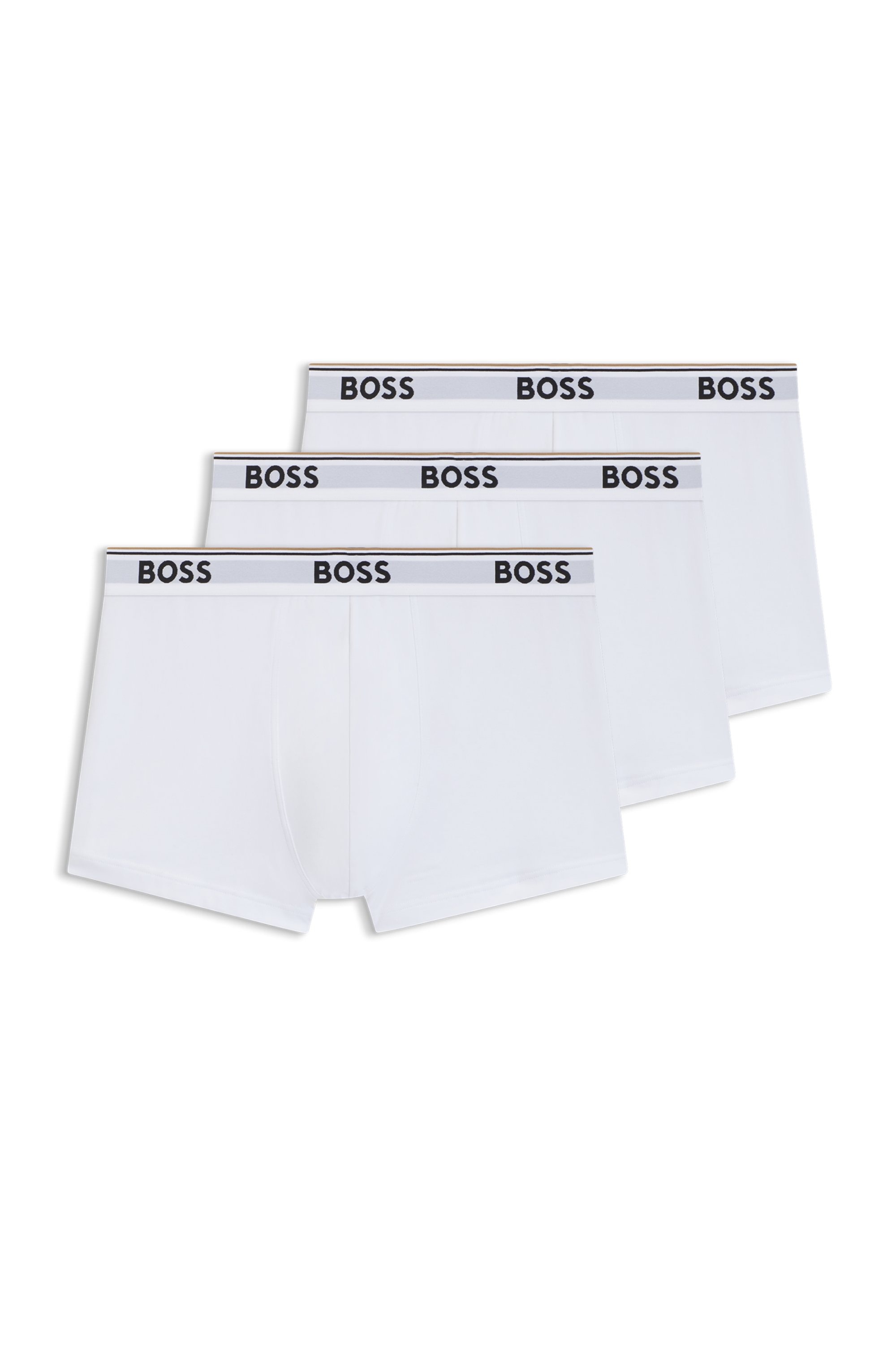 BOSS Tronc »TRUNK 3 PACK« 3 cuis BOSS Schriftzug auf dem Bund