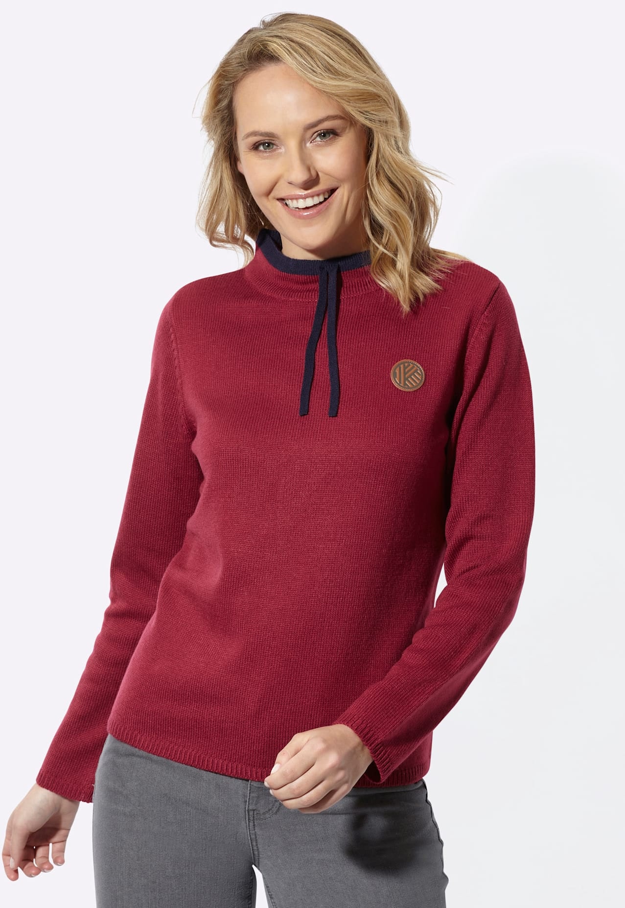 Classic Basics Stehkragenpullover "Stehkragen-Pullover"