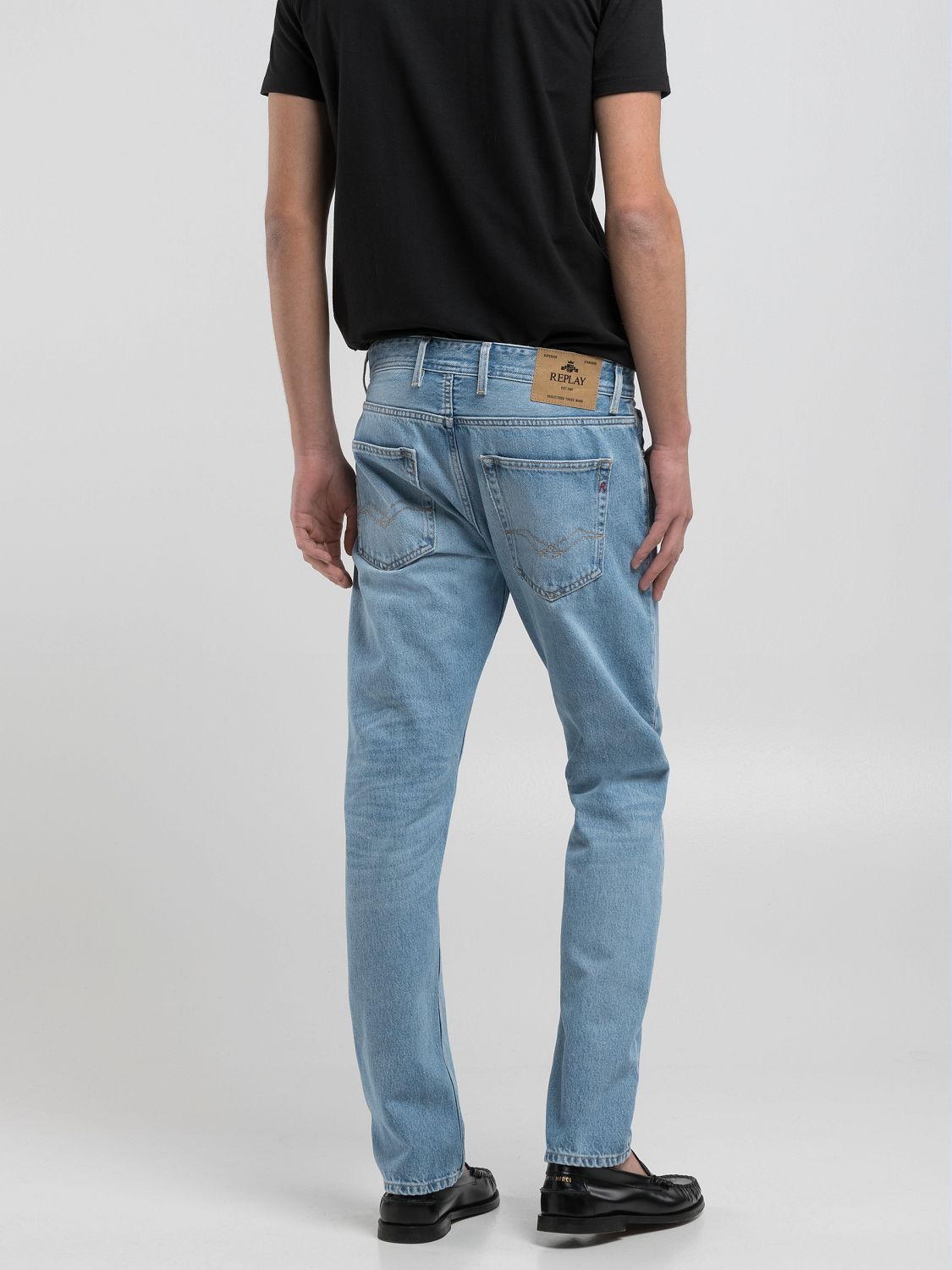 Replay Jeans droit »GROVER« in vielen verschiedenen Waschungen, mit Stretch