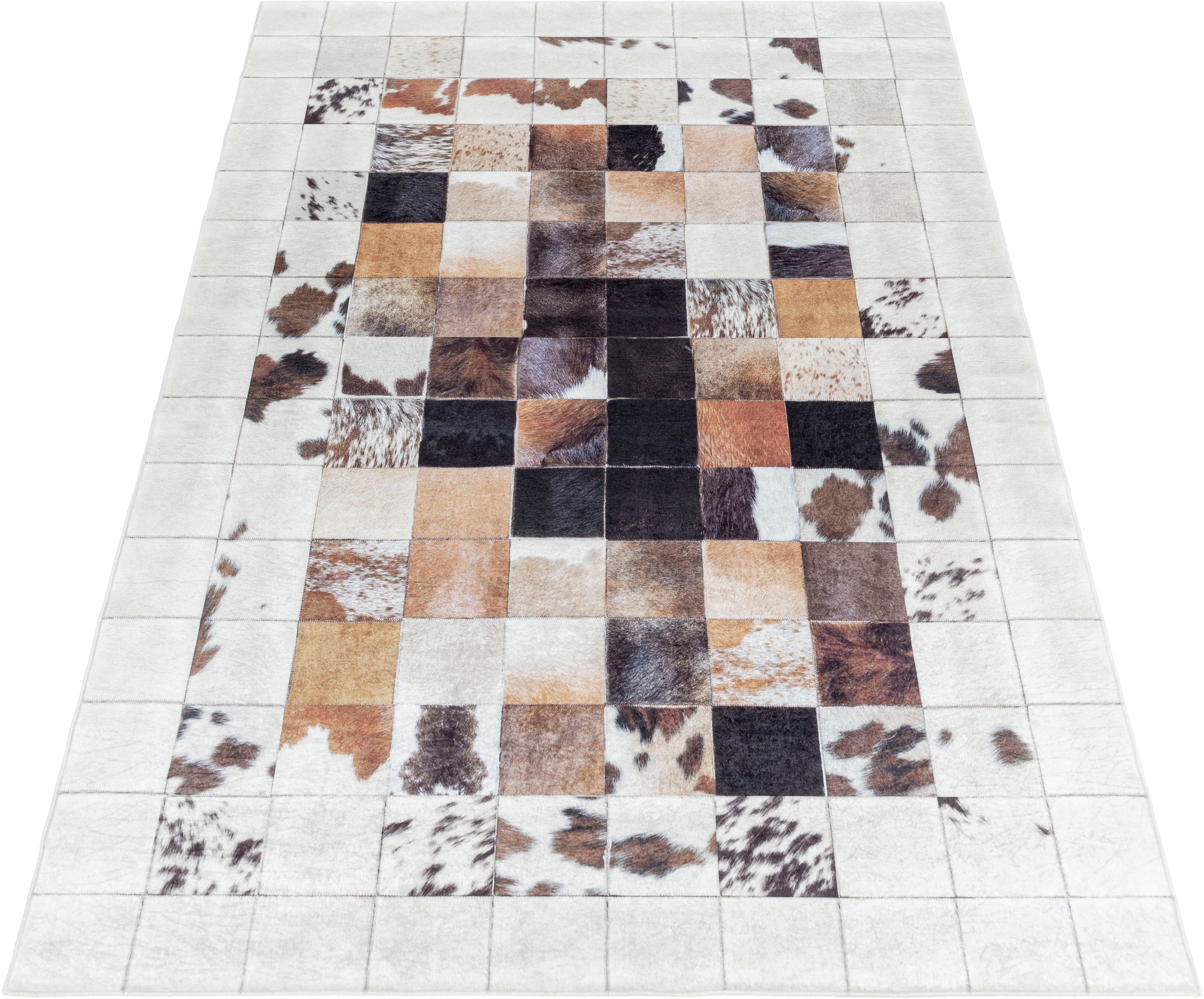 Image of Ayyildiz Teppiche Teppich »FIESTA«, rechteckig, 6 mm Höhe, Pflegeleicht / Moderner Fell Look bei Ackermann Versand Schweiz