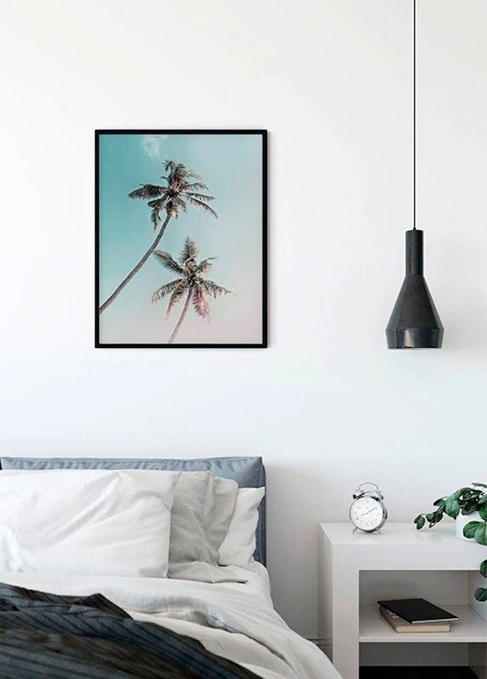 Komar Bild »Miami Palms« Blätter | Pflanzen 1 Stk. tlg. Wandbild zur Dekoration - ohne Rahmen