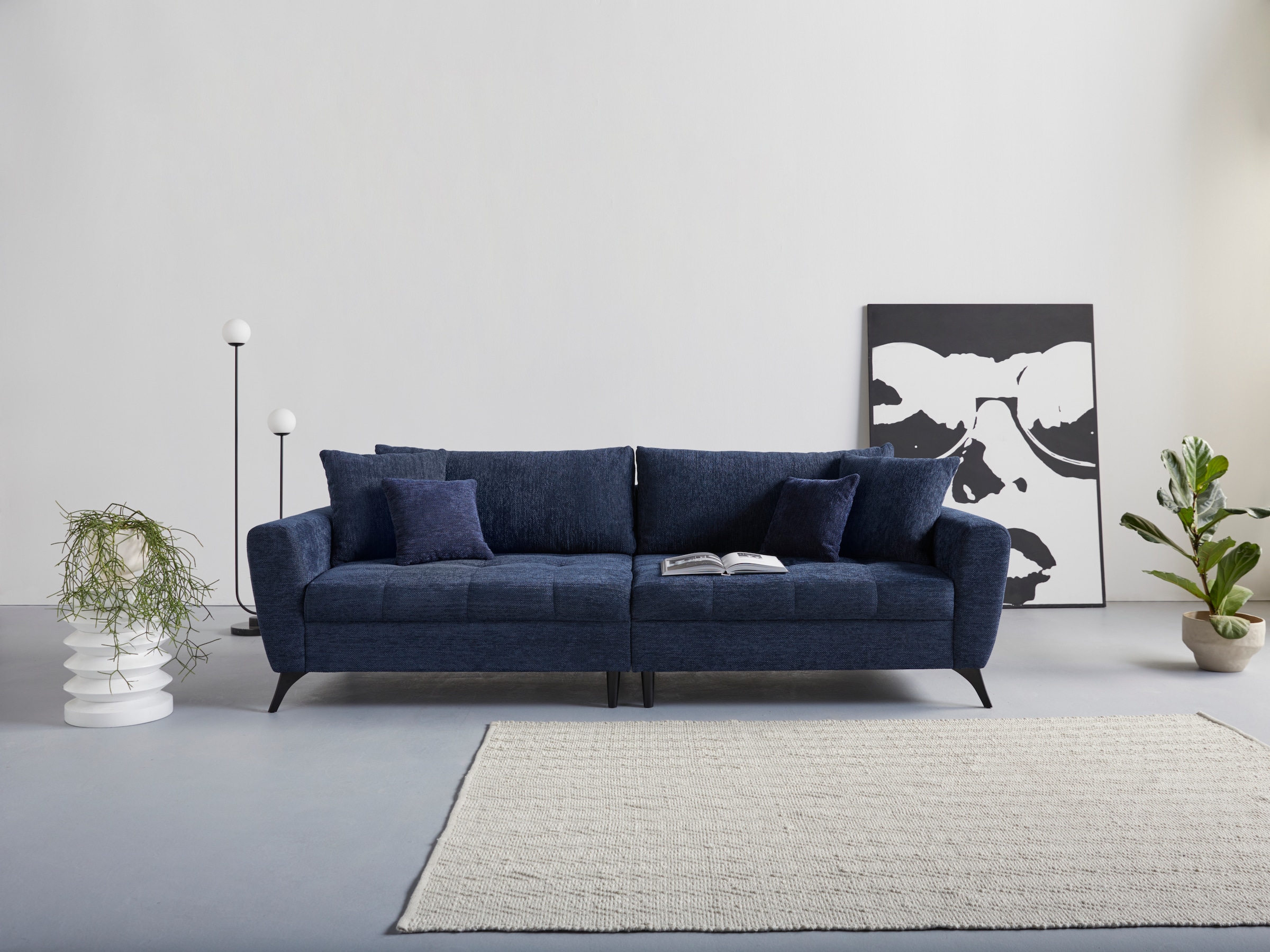 auf versandkostenfrei Big-Sofa INOSIGN Aqua ♕ »Lörby«, pro Belastbarkeit bis Sitzplatz, clean-Bezug 140kg auch mit