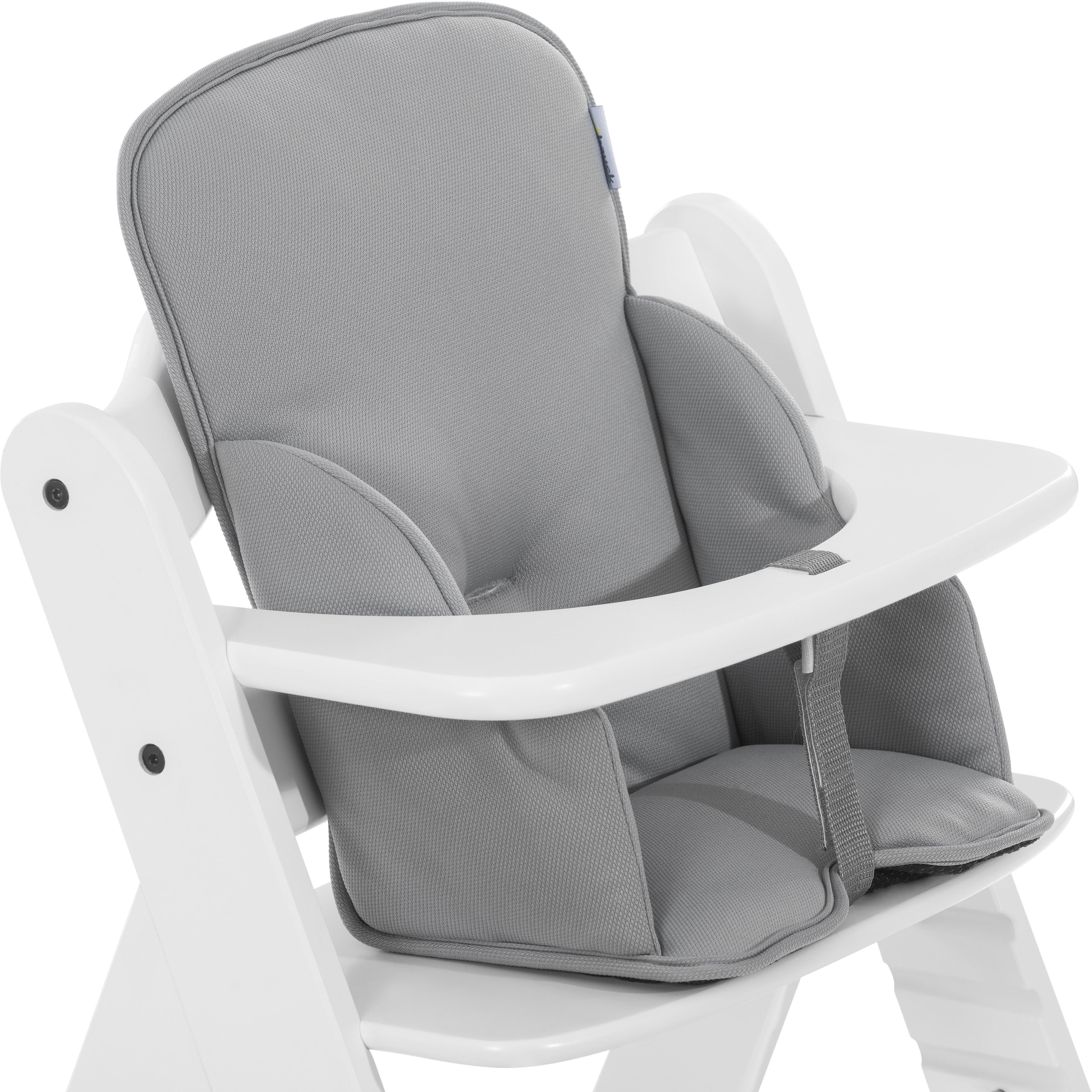 Hauck Réducteur de siège »Alpha Cosy Comfort, stretch grey« für den ALPHA+ Holzhochstuhl