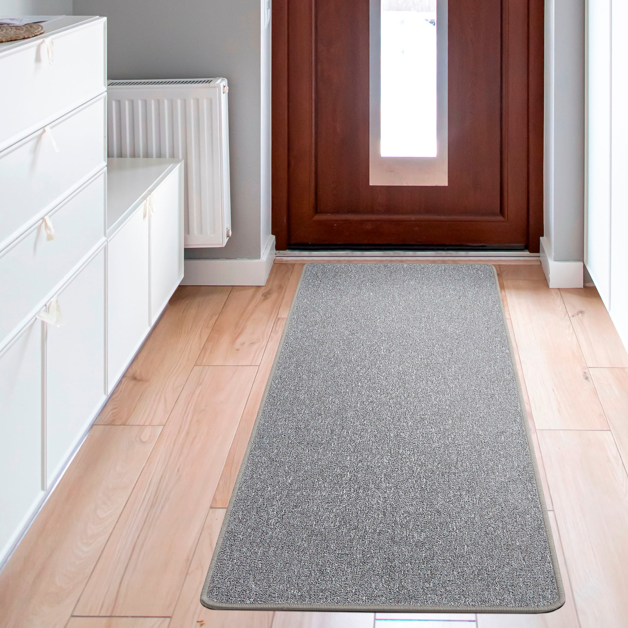 Andiamo Teppich »Luton, Made in Germany«, rechteckig, 5 mm Höhe, melierte Optik, auch als Läufer, Wohnzimmer & Schlafzimmer