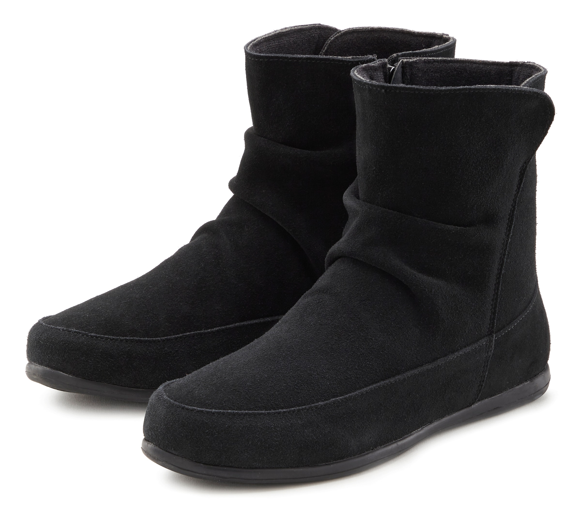 Image of Vivance Stiefelette "Stiefel, Boots" aus hochwertigem Leder mit Reissverschluss
