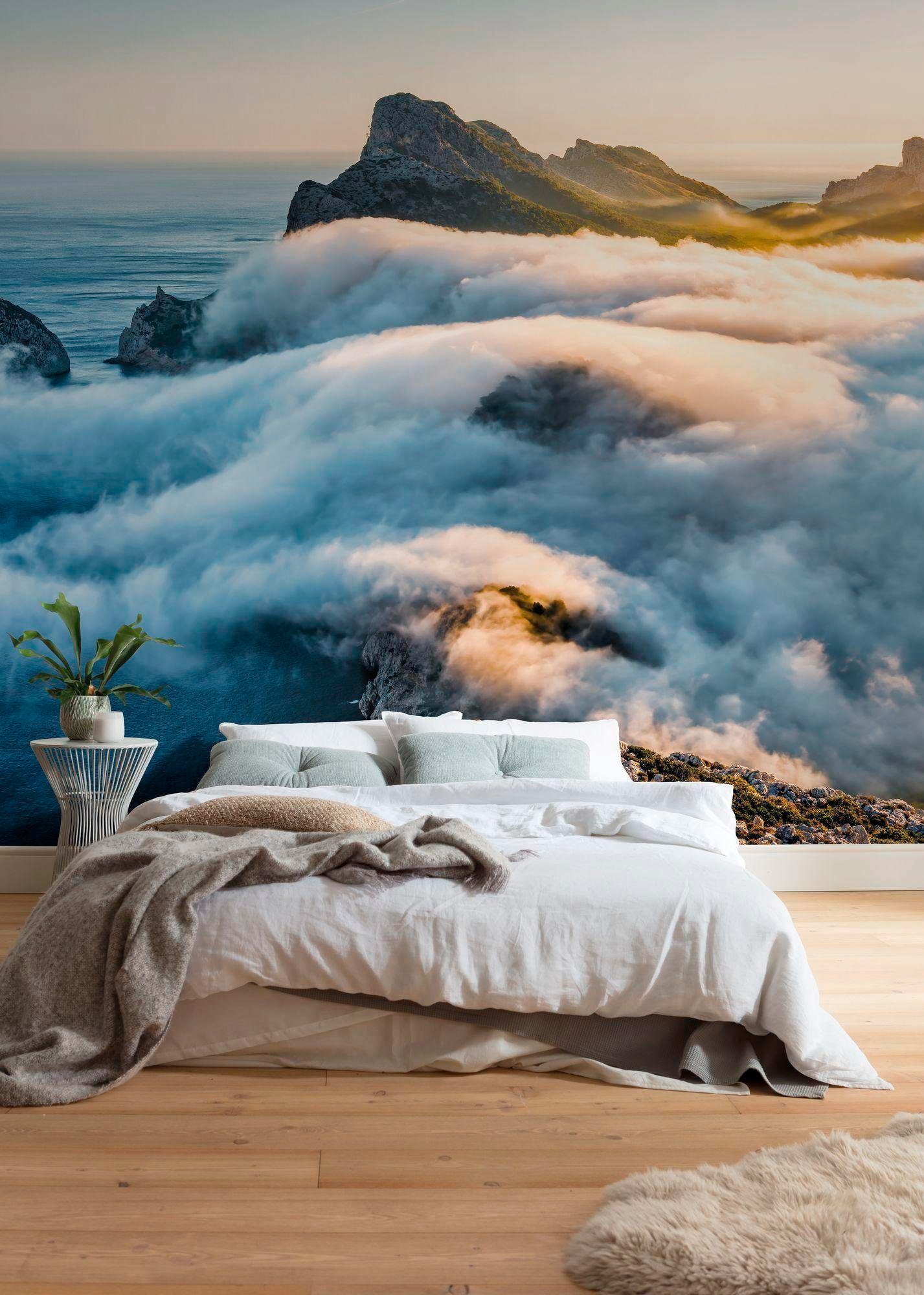 Image of Komar Fototapete "Digitaldruck Vlies - Soul of Light - Grösse 400 x 250 cm" bedruckt glatt Wohnzimmer, Schlafzimmer
