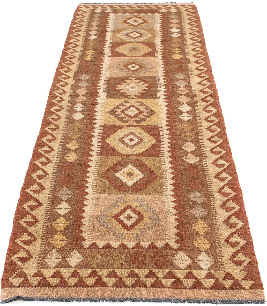 Image of morgenland Läufer »Kelim Maimene Medaillon 288 x 69 cm«, rechteckig, 0,5 mm Höhe, Wendeteppich bei Ackermann Versand Schweiz