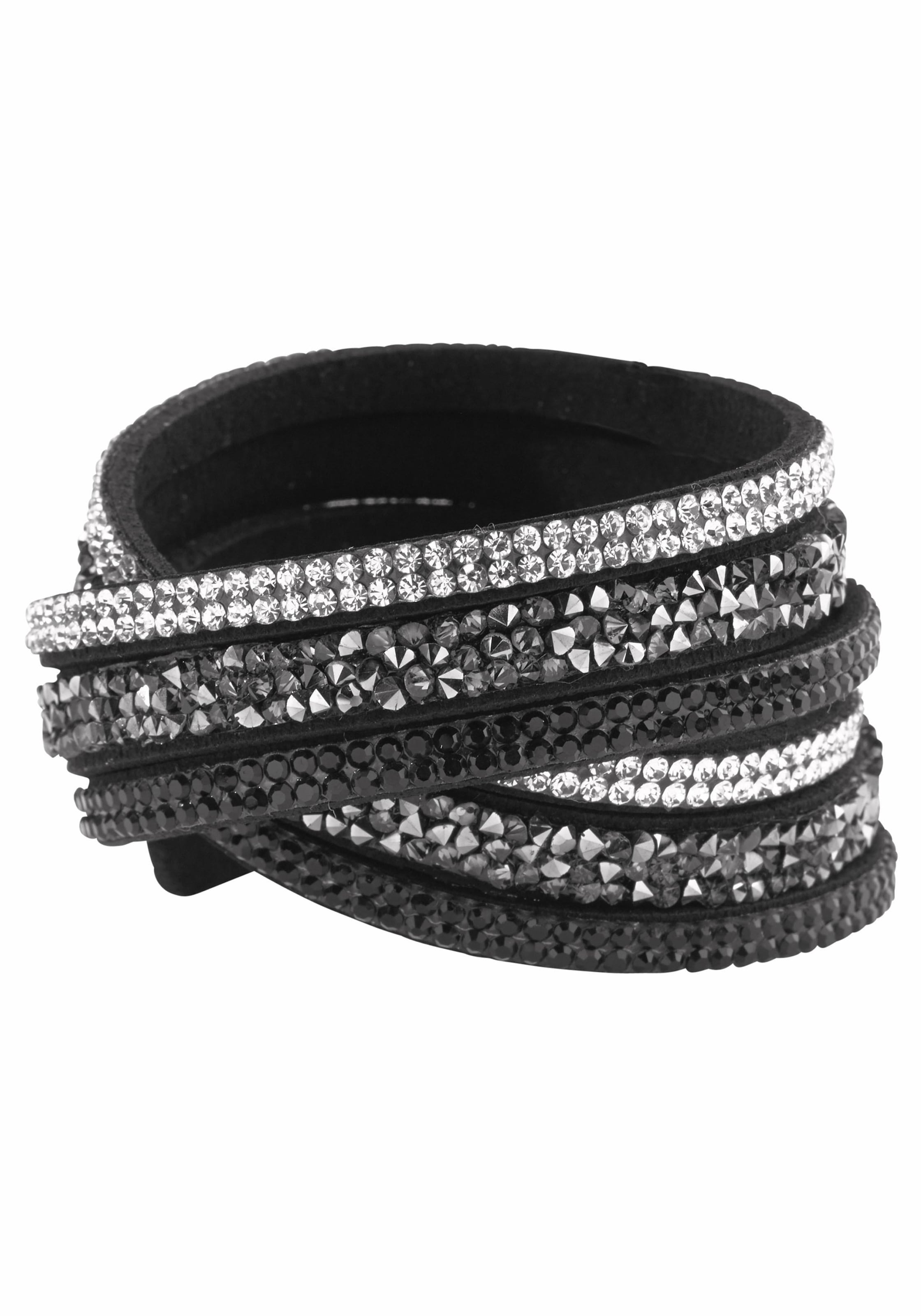 ♕ Firetti Armband »Wickelarmband«, (1 tlg.), mit Glassteinen  versandkostenfrei bestellen