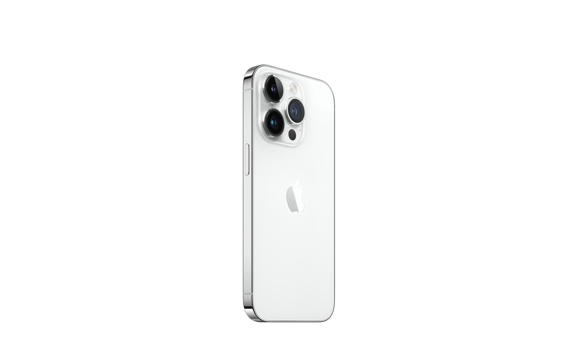 Apple Smartphone »iPhone 14 Pro, 256 GB«, Silberfarben, 15,43 cm/6,1 Zoll, 48 MP Kamera