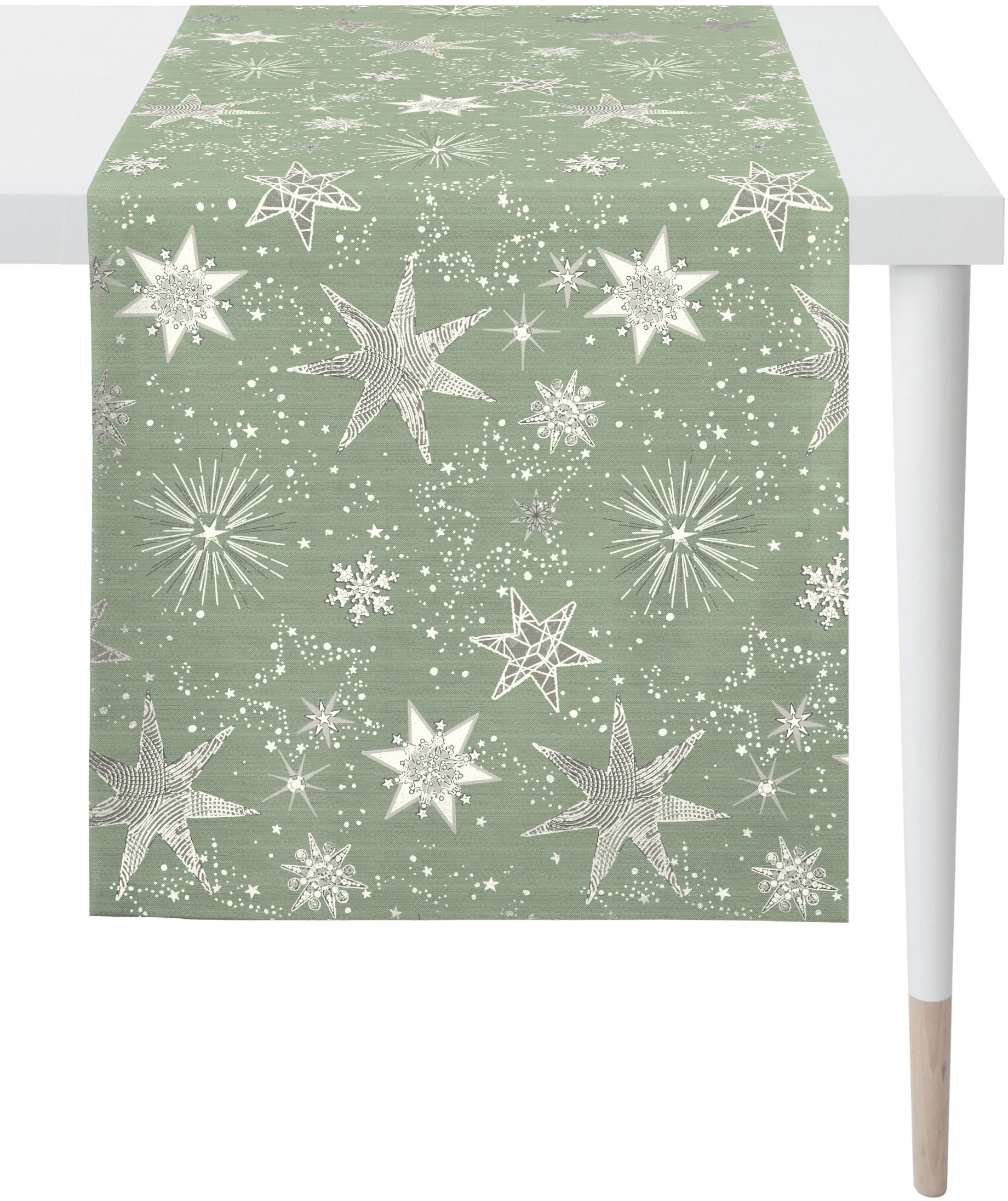 Image of APELT Tischläufer »3624 Christmas Elegance, Jacquardgewebe«, (1 St.), mit glänzenden Fäden bei Ackermann Versand Schweiz