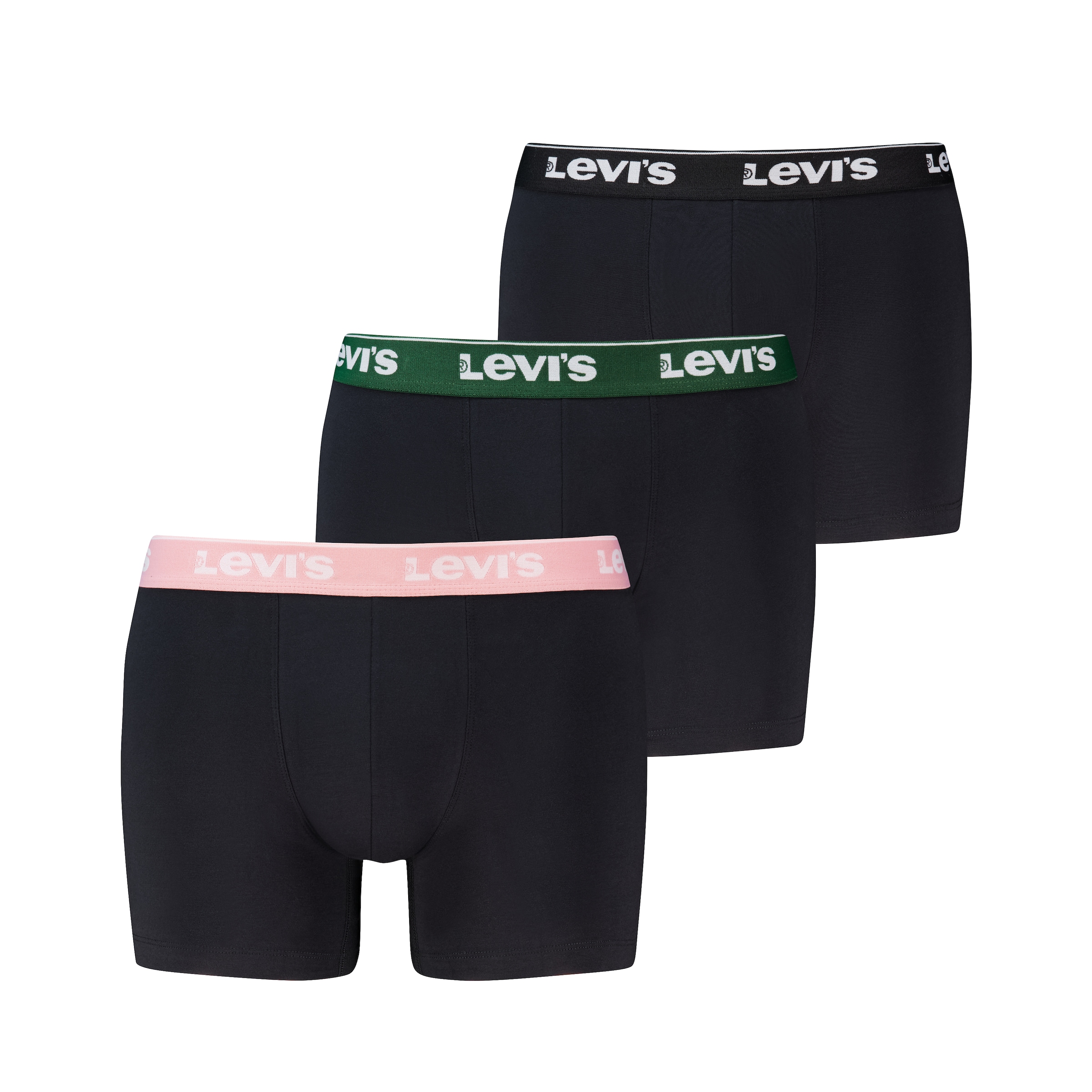 Levi's® Boxershorts »LEVIS MEN REPEAT LOGO BOXER BRIEF« 3er Pack, 