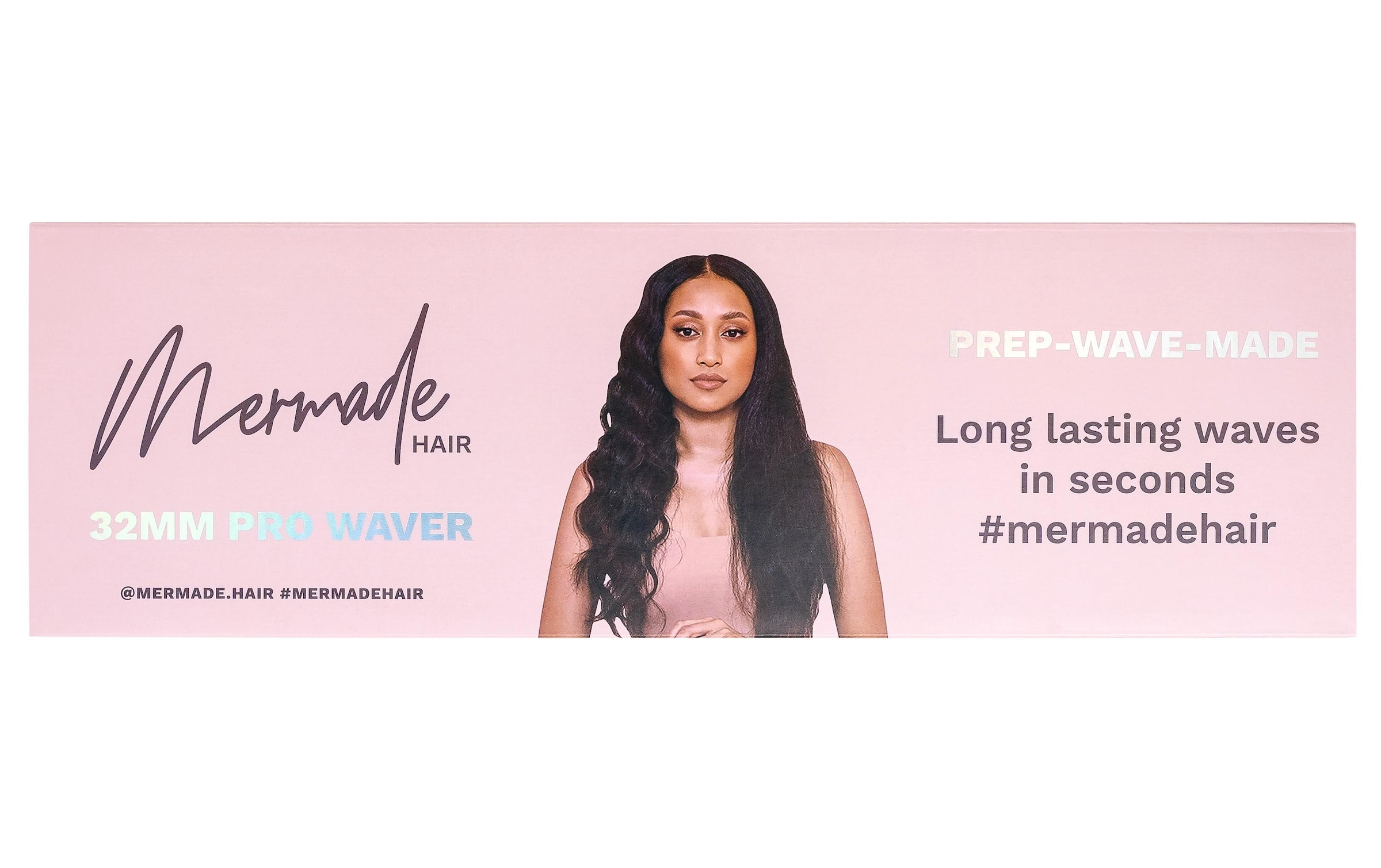 Mermade Hair Welleneisen »Pro Waver 32mm Pink«
