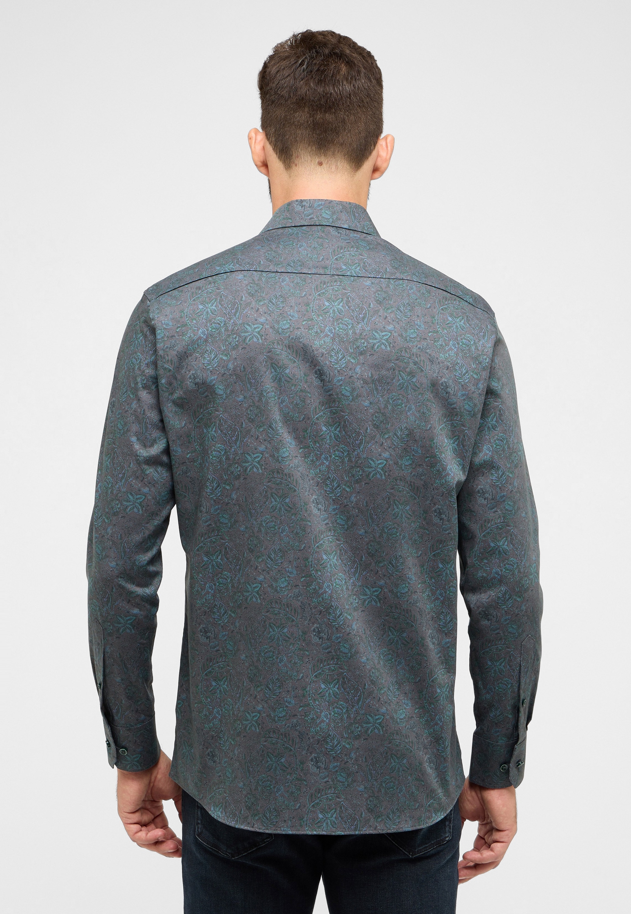 Eterna Langarmhemd »MODERN FIT«, NON IRON (bügelfrei)