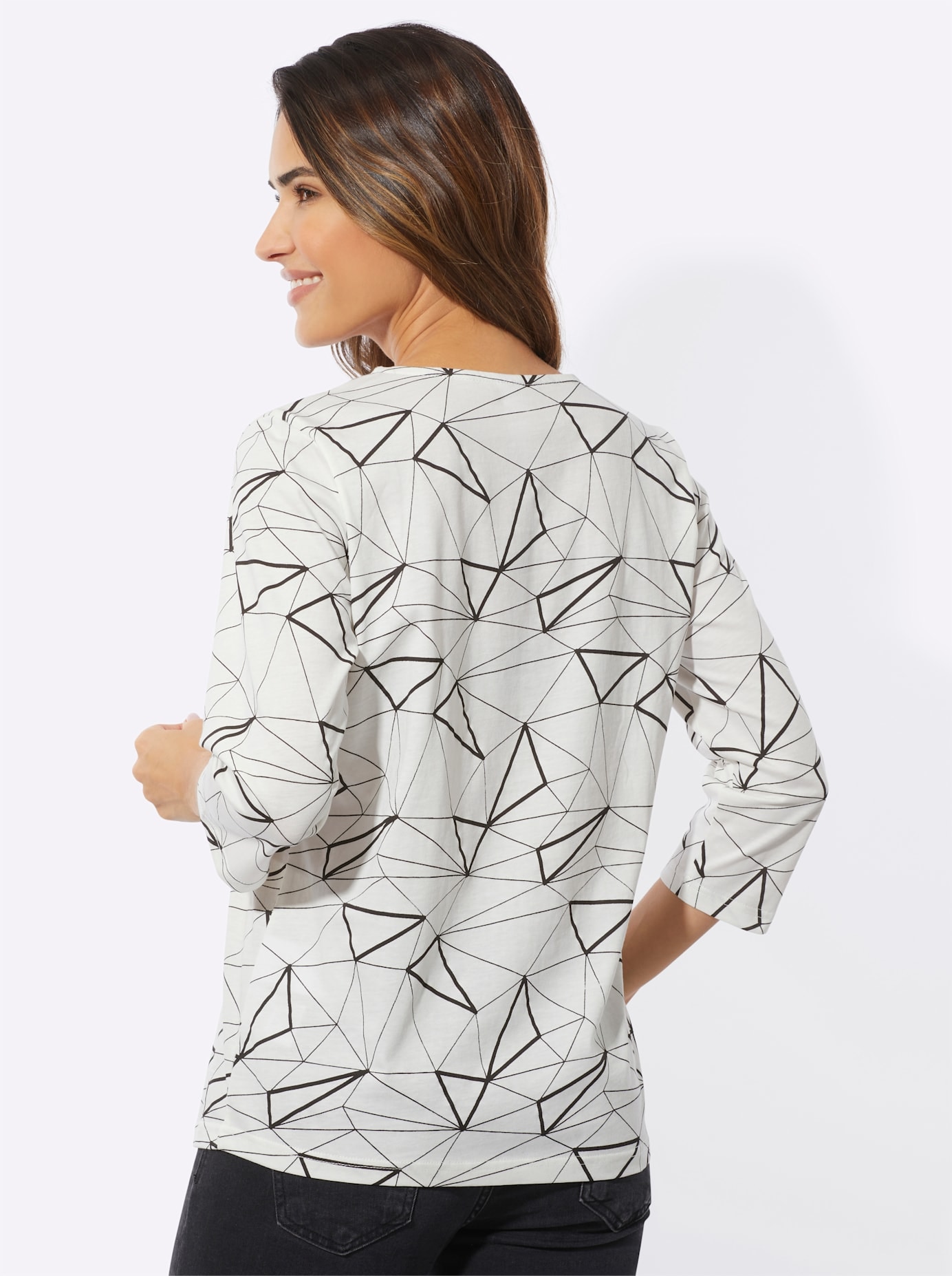Classic Basics Rundhalsshirt »3/4-Arm-Shirt«, (1 tlg.)