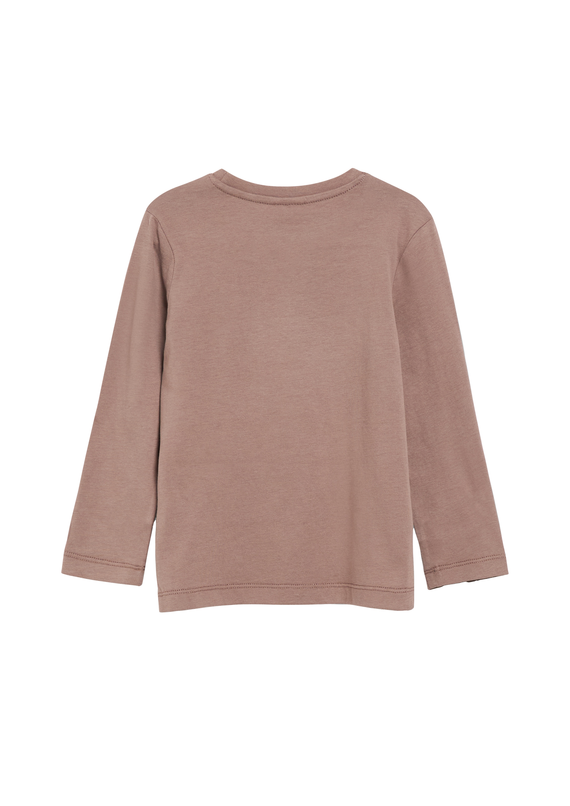 s.Oliver Junior T-shirt à manches longues sequins réversibles, pouvant être brossés et modifiés dans 2 directions