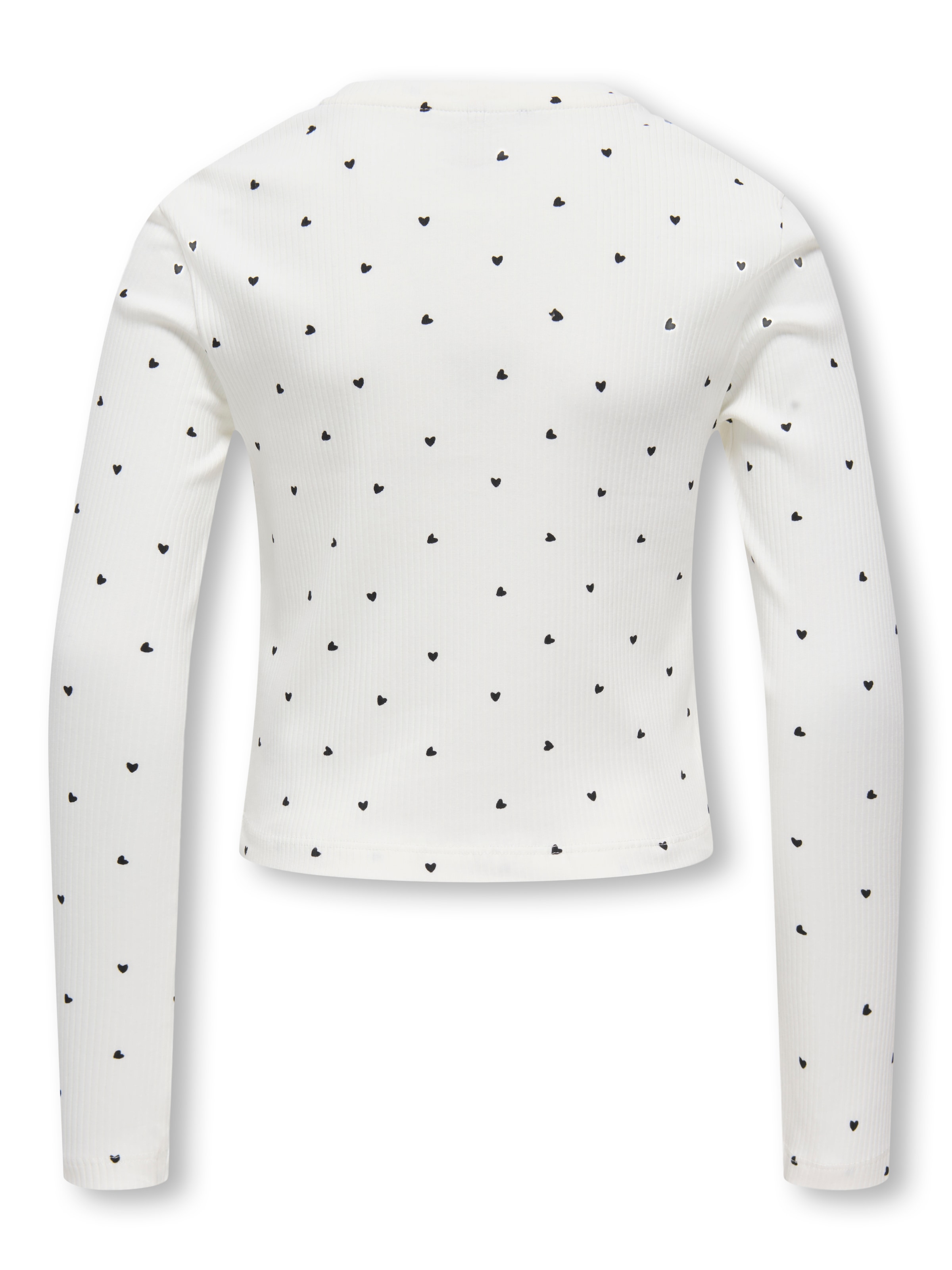 KIDS ONLY Langarmshirt »KOGBELLA LIFE AOP L/S TOP JRS NOOS« Baumwollmischung, figurbetont