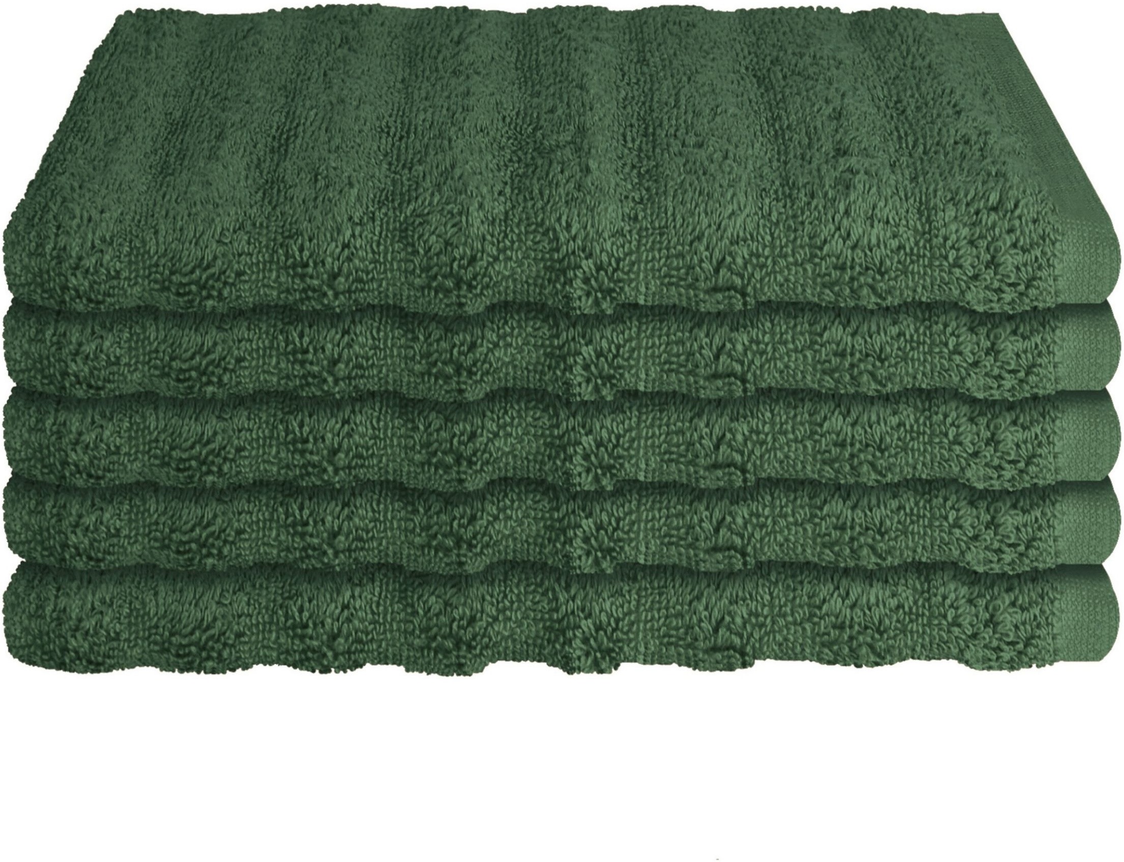 Image of Schiesser Gaestehandtuecher "Neapel aus 100% Baumwolle mit eleganter Hoch-Tief-Optik" OEKO-TEX MADE IN GREEN
