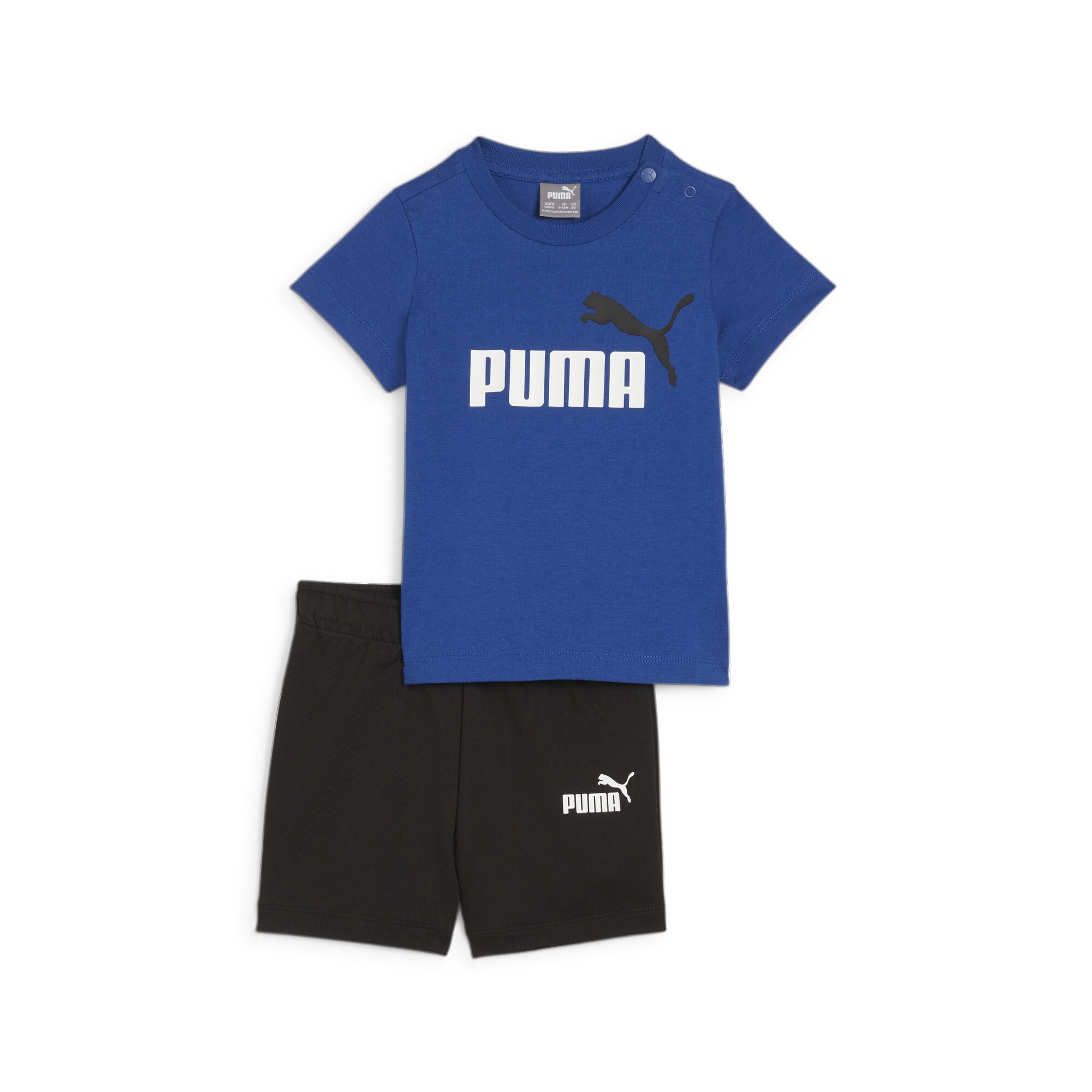 PUMA Trainingsanzug »MINICATS TEE & SHORTS SET«, (2 tlg.)