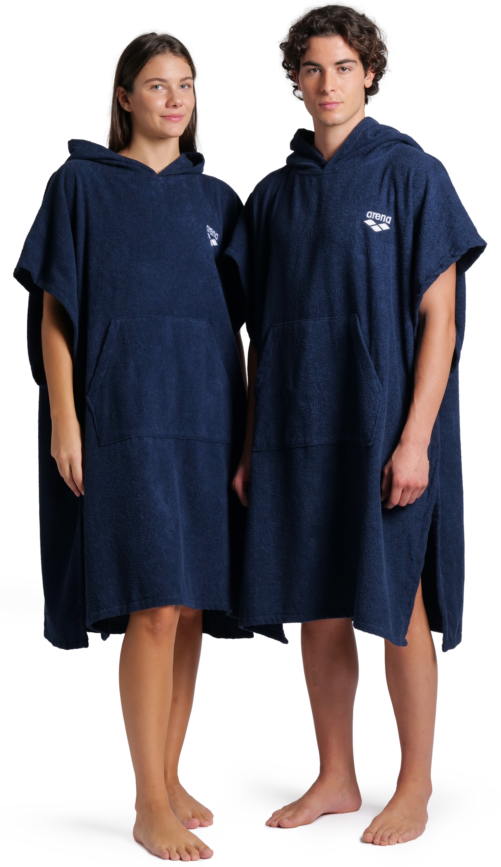 Arena Poncho de bain »arena Unisex Baumwoll Poncho Bademantel« 1 cuis douche, plage, sport, piscine, sauna, coton, unisexe, confortable