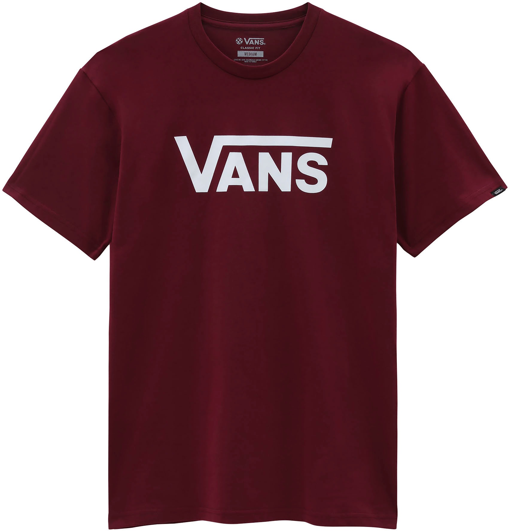 Vans T-Shirt »MN VANS CLASSIC«, Basic T-Shirt mit grossem Logoprint