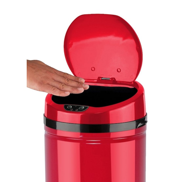 ECHTWERK Mülleimer »INOX RED«, 1 Behälter, Infrarot-Sensor, Korpus aus  Edelstahl, Fassungsvermögen 42 Liter günstig kaufen