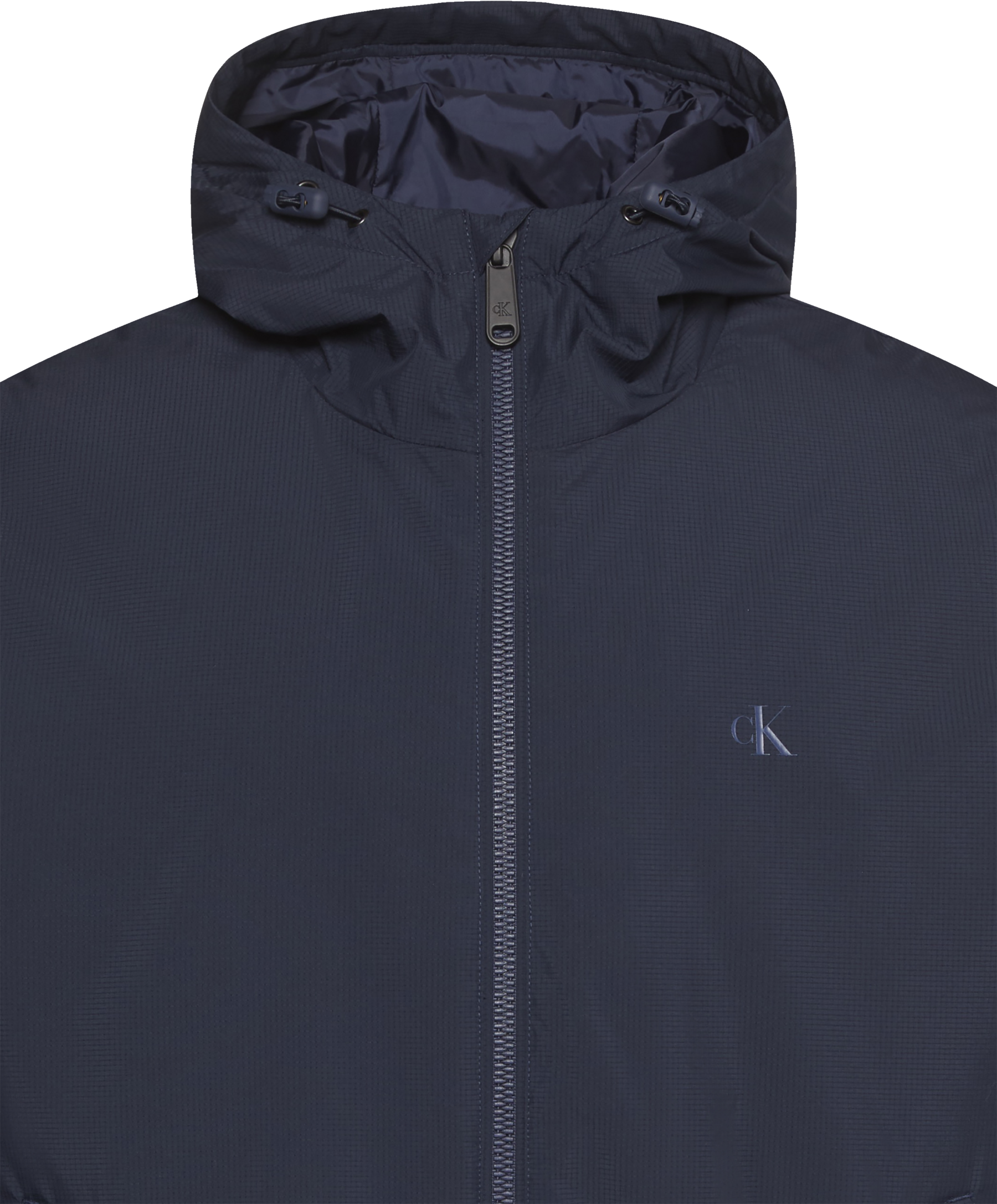 Calvin Klein Jeans Blouson mit Kapuze Regular Fit, verstellbare Kapuze