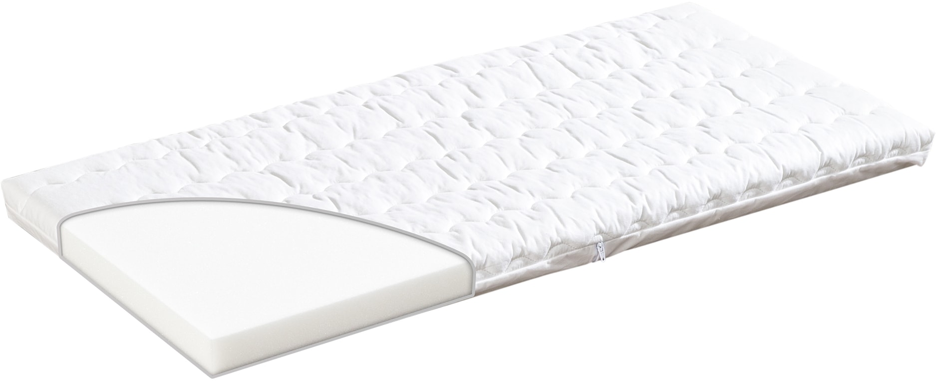 tiSsi® Beistellbett »MAXI Boxspring, natur«, inklusive Matratze; Made in Europe