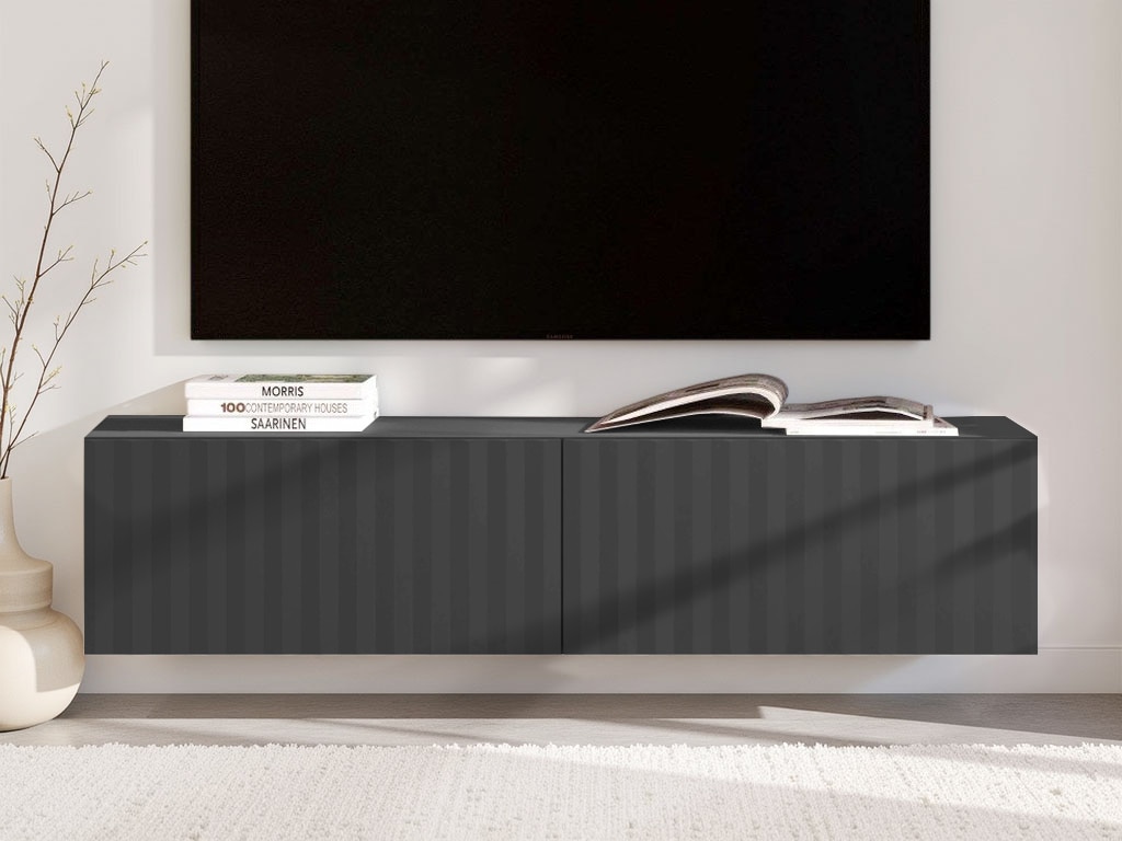 Image of Home affaire Lowboard "Antibes TV-Lowboard, Breite 192/154/128 cm, TV-Schrank" TV-Kommode, 3D-Fronten, Push-To-Open-Funktion, Wandmonatage
