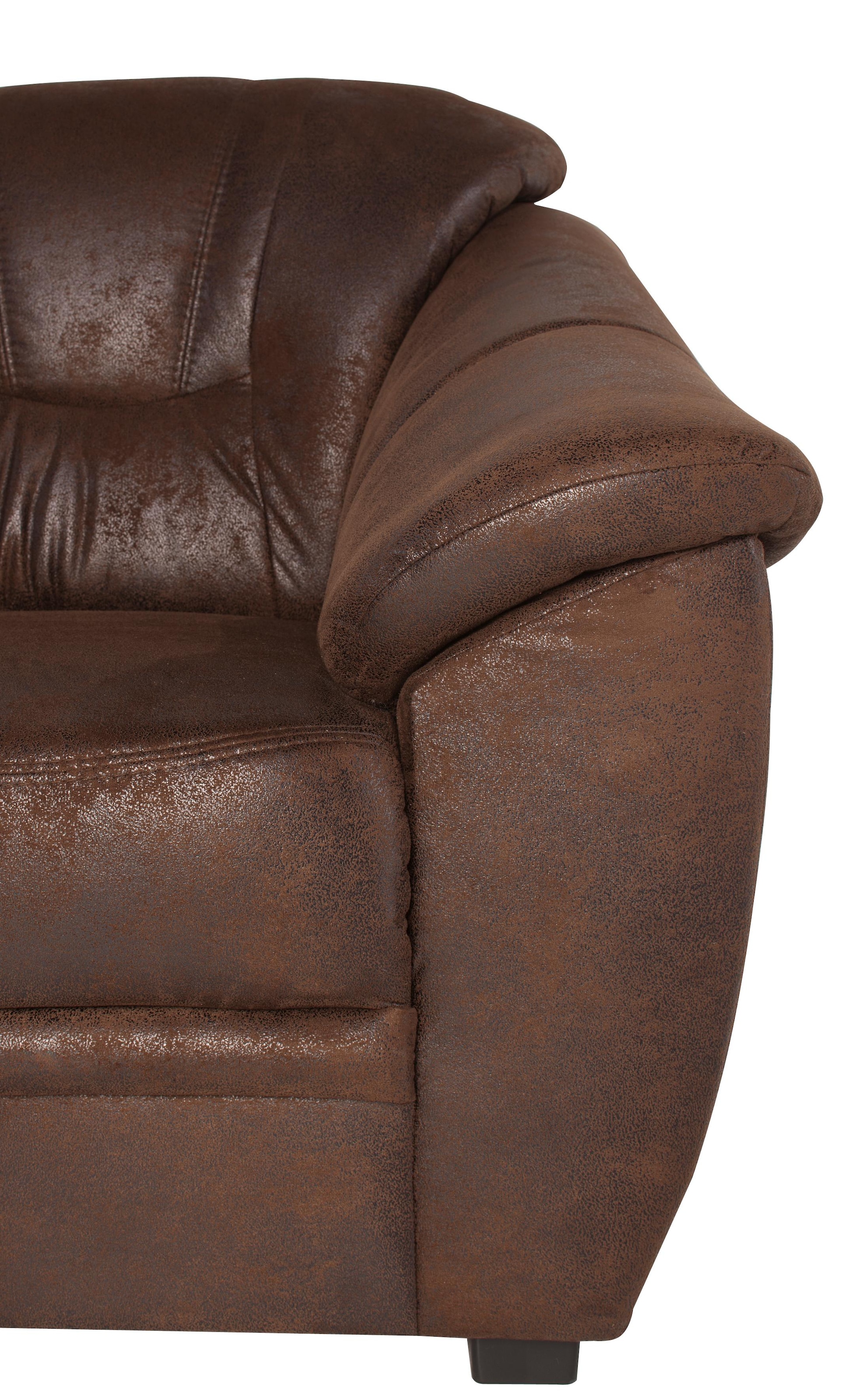 Home affaire Ecksofa »Savona L-Form, B: 262 cm« mit Federkern