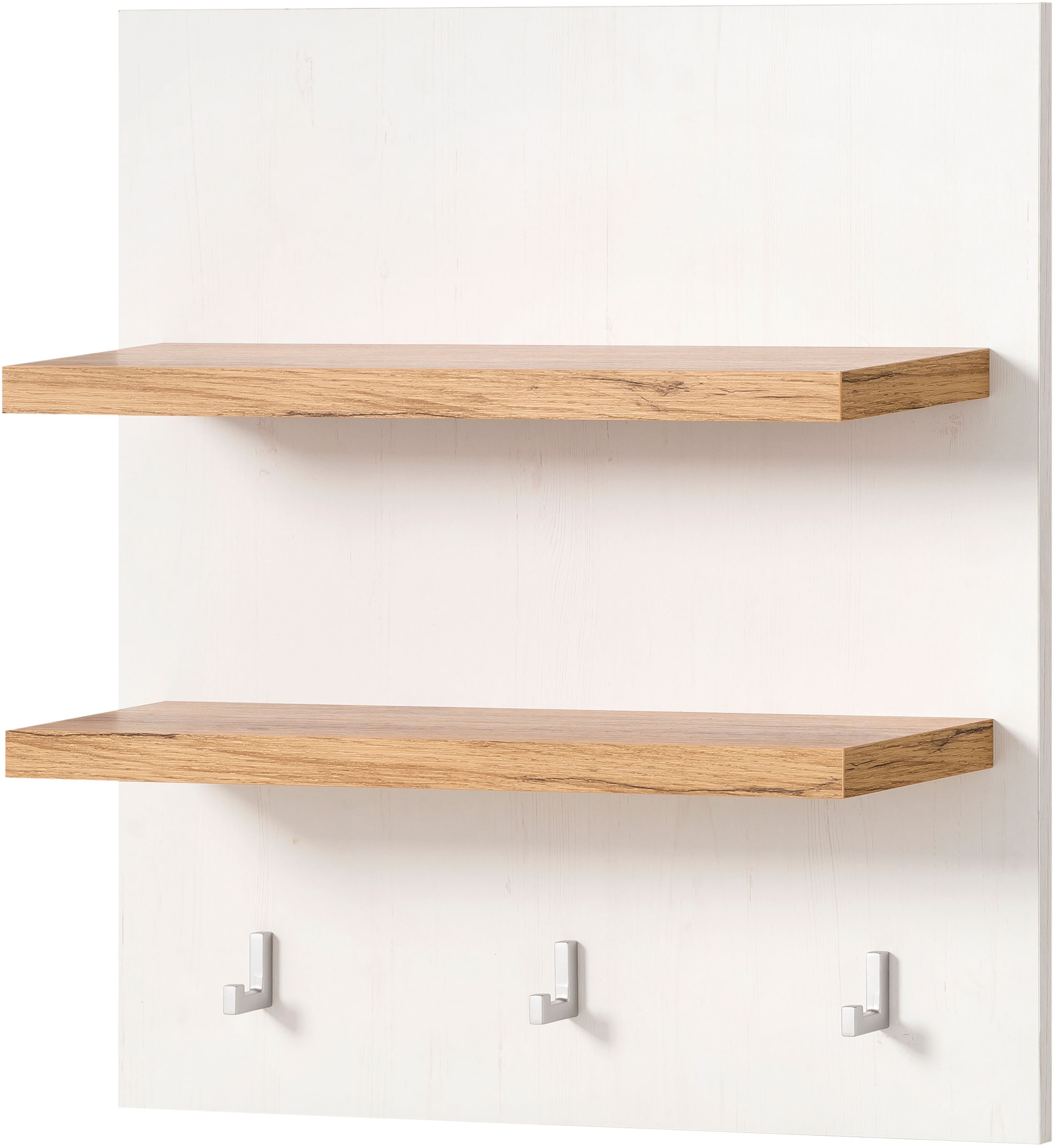 GOODproduct Küchenzeile »KS-Westminster, Pantryküche im Landhaus Stil, hochwertige Metallgriffe« Set,  Breite 194 cm, Kommode, Wandpaneel, Hängeschrank und Herdumbau