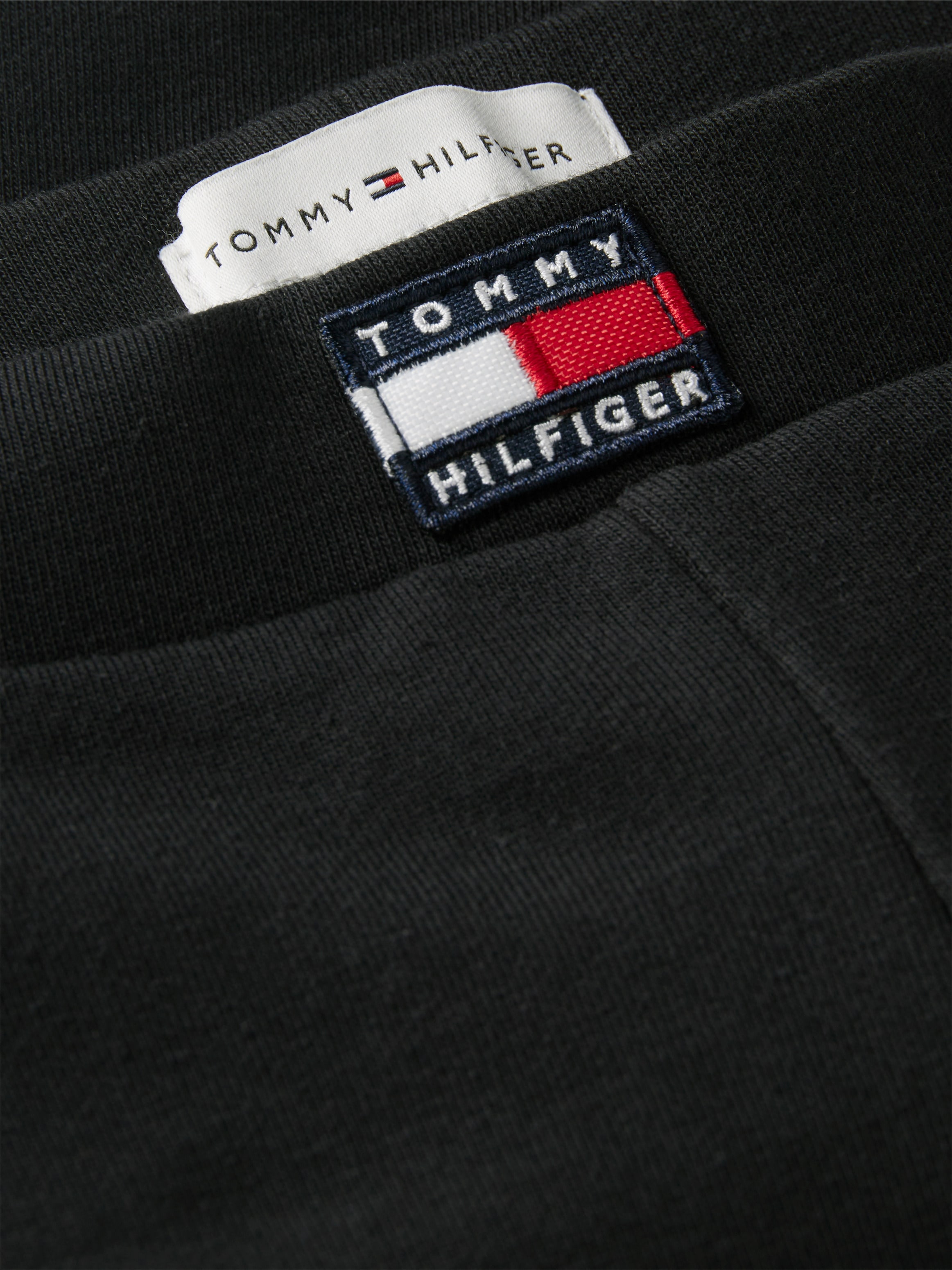 Tommy Hilfiger T-shirt & leggings »HERITAGE CREW NECK + LEGGINGS« Ensemble, 2 qualité sweat, coupe régulière, coton pur, enfants jusqu'à 16 ans
