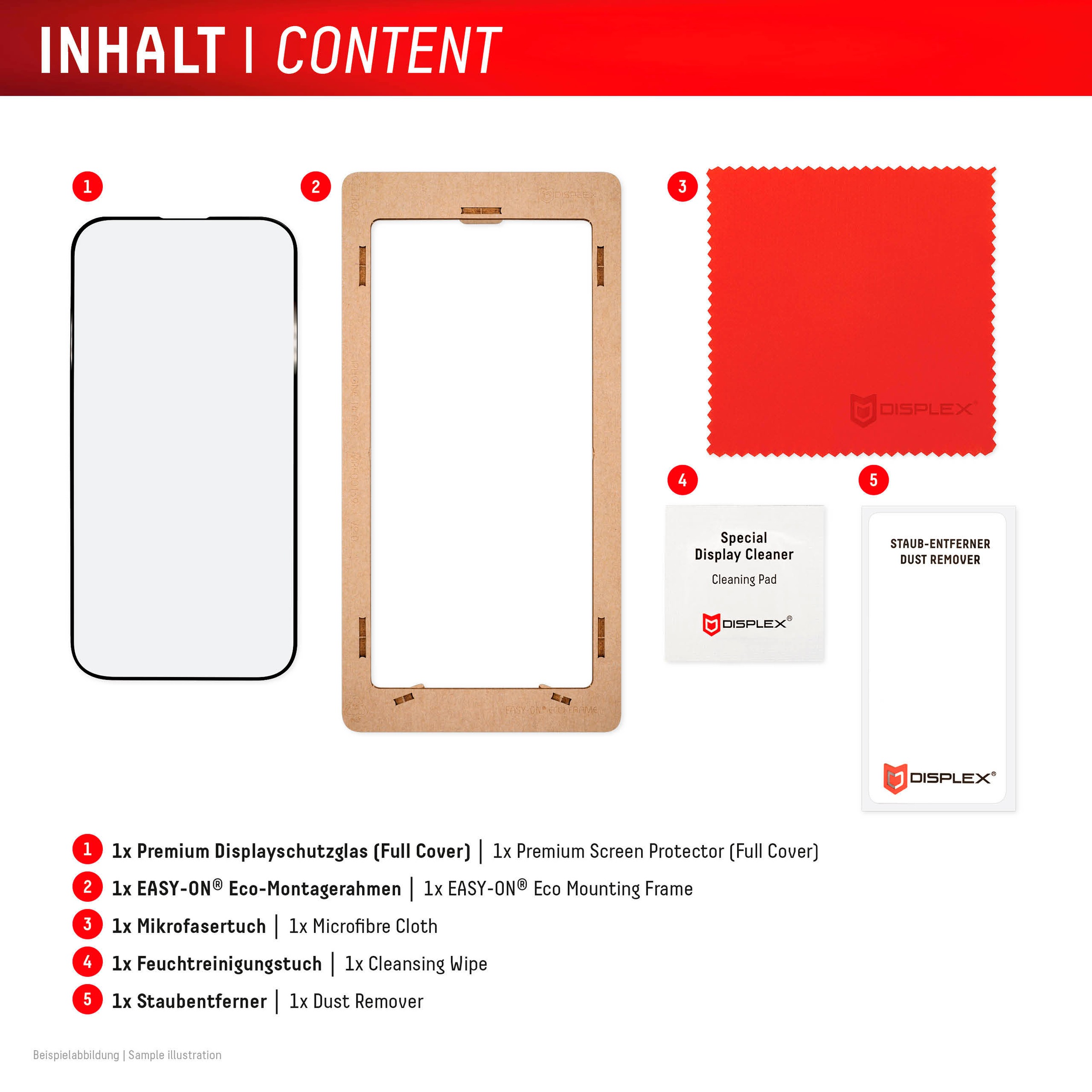Displex Verre de protection d'écran »Real Glass FC« für Samsung Galaxy S24+;Samsung Galaxy S25+ film de protection d'écran, résistant aux rayures 10H, incassable