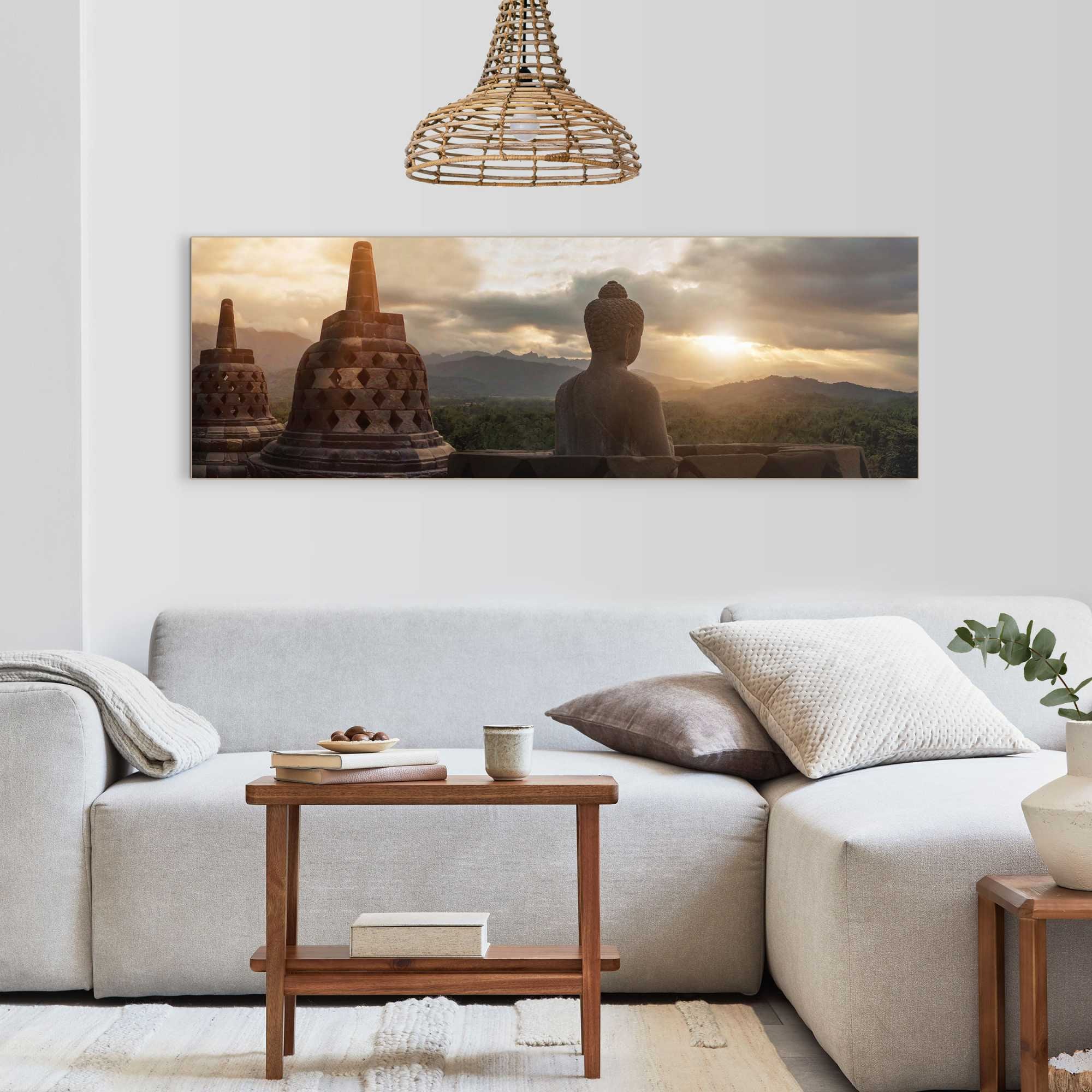 Image of Reinders Wandbild "Borobudur"