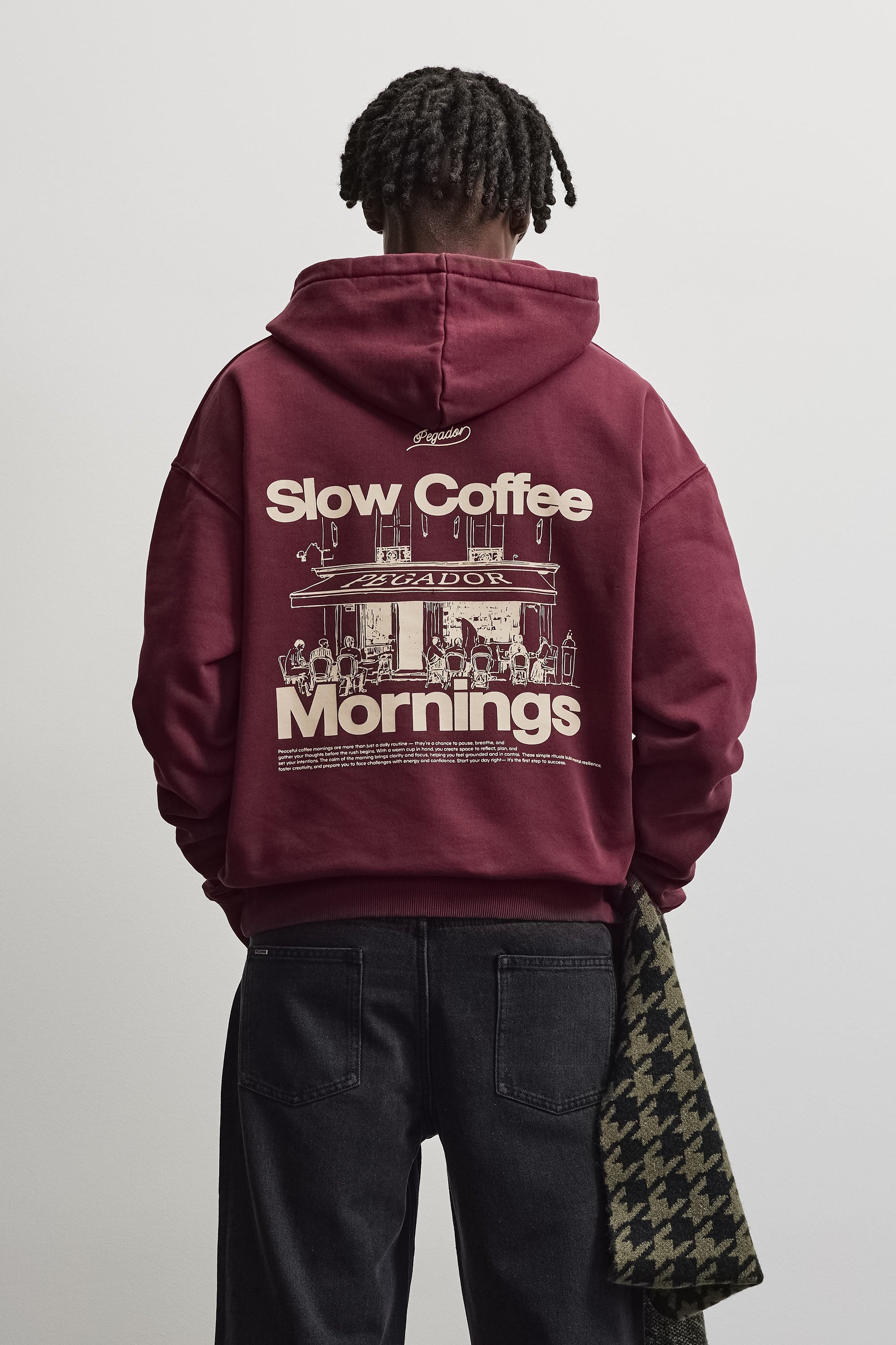 PEGADOR Sweat à capuche »Massa Oversized Hoodie«, mélange de coton, oversize
