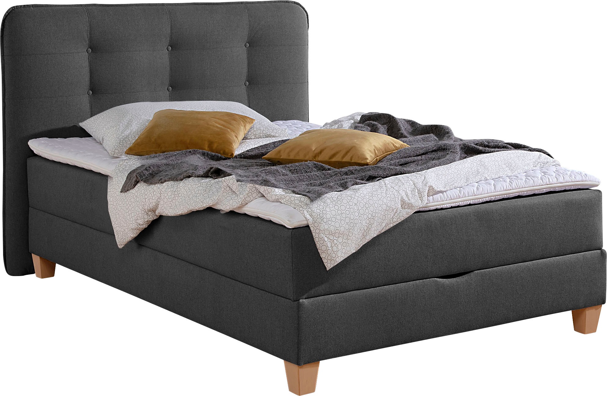 Home affaire Boxbett, inklusive Kaltschaum-Topper und Bettkasten