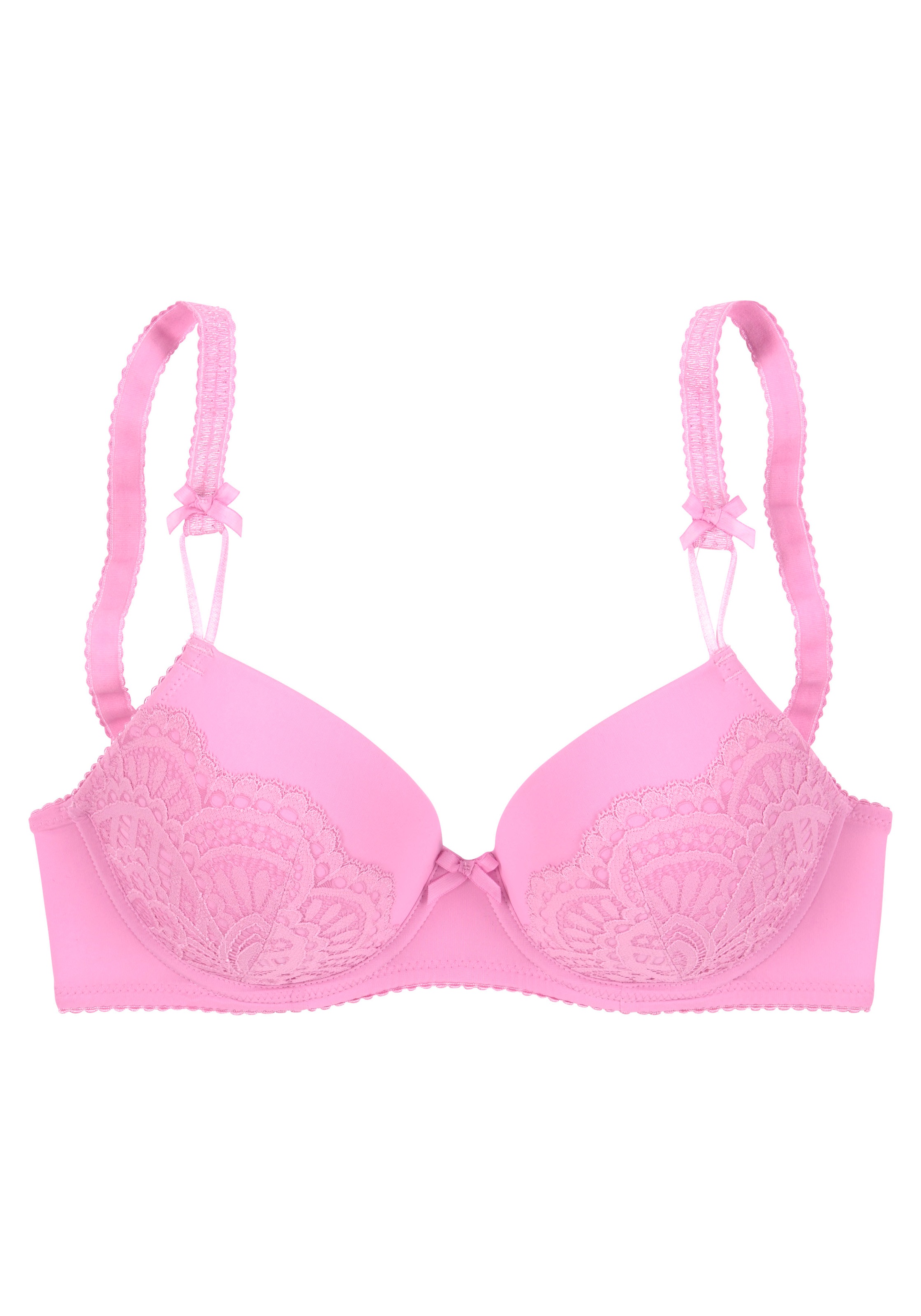 LASCANA Schalen-BH »Aurora«, mit Bügel und zarter Spitze, Dessous
