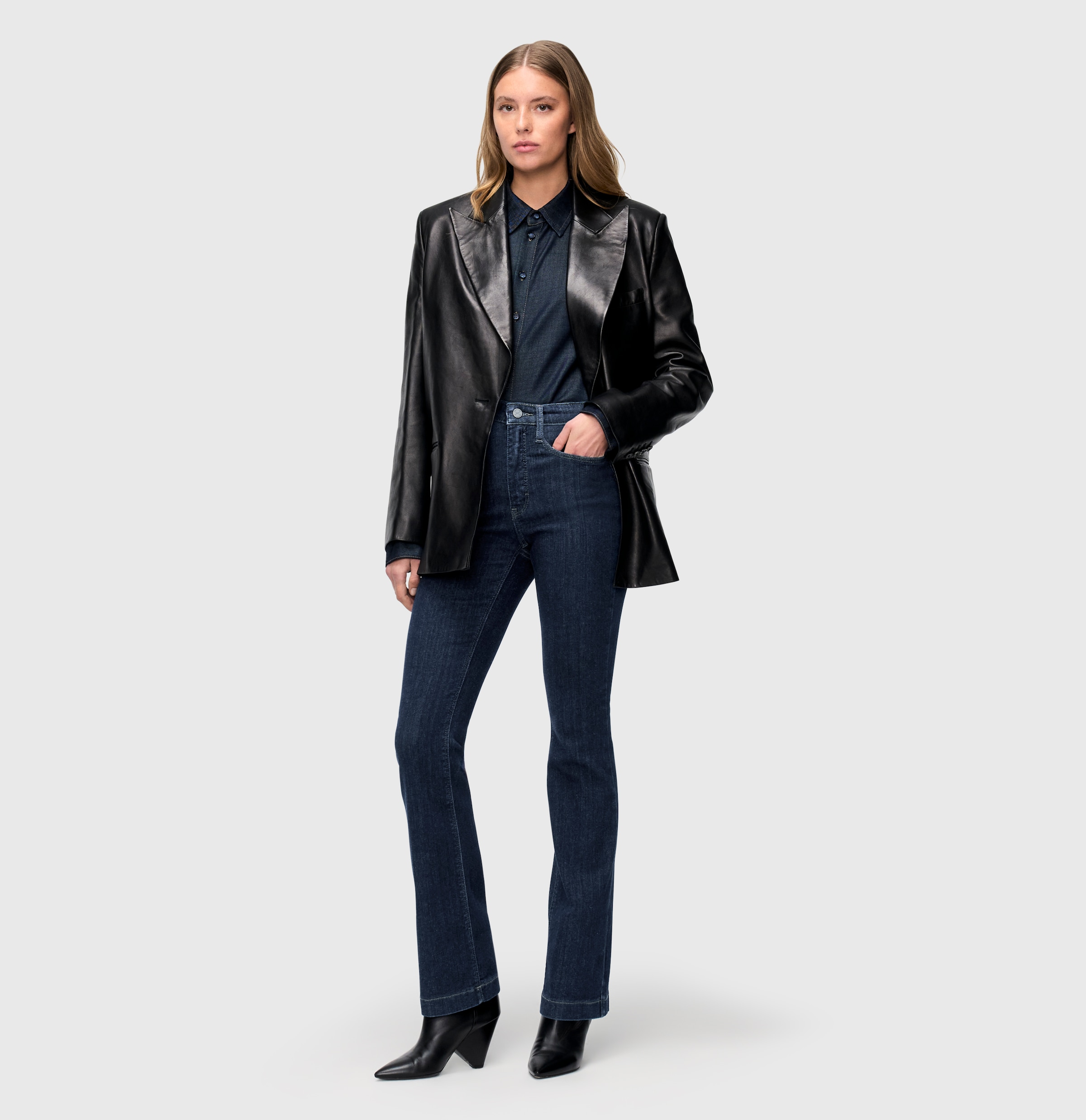 MAC Bootcut-Jeans »Dream-Boot«, Gerade geschnitten mit leicht ausgestelltem Bein