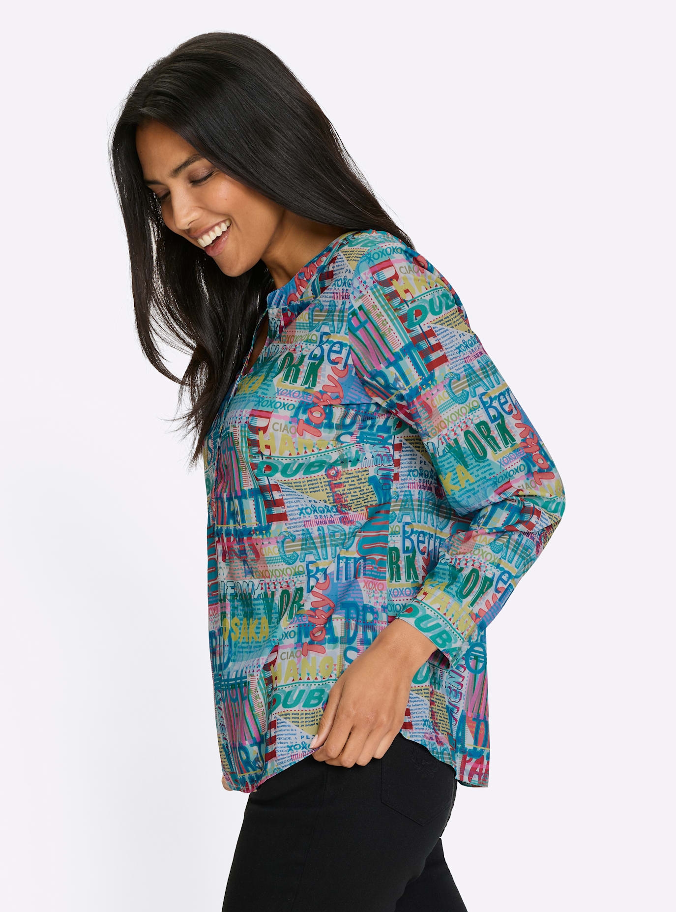 Classic Basics Schlupfbluse