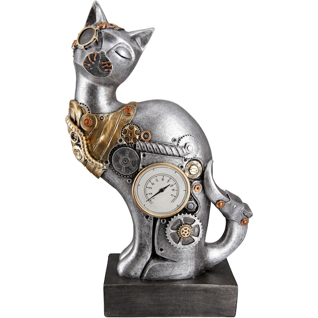kaufen »Skulptur Cat« Tierfigur Casablanca Gilde Steampunk by
