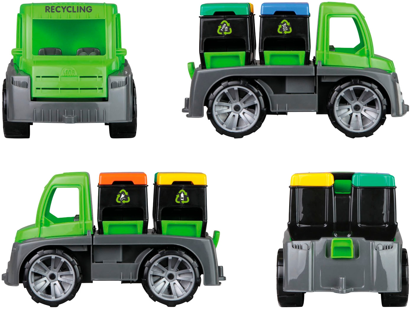 Lena® Spielzeug-Transporter »Truxx Recycling Truck« inkl. 1 Spielfigur; Made in Europe