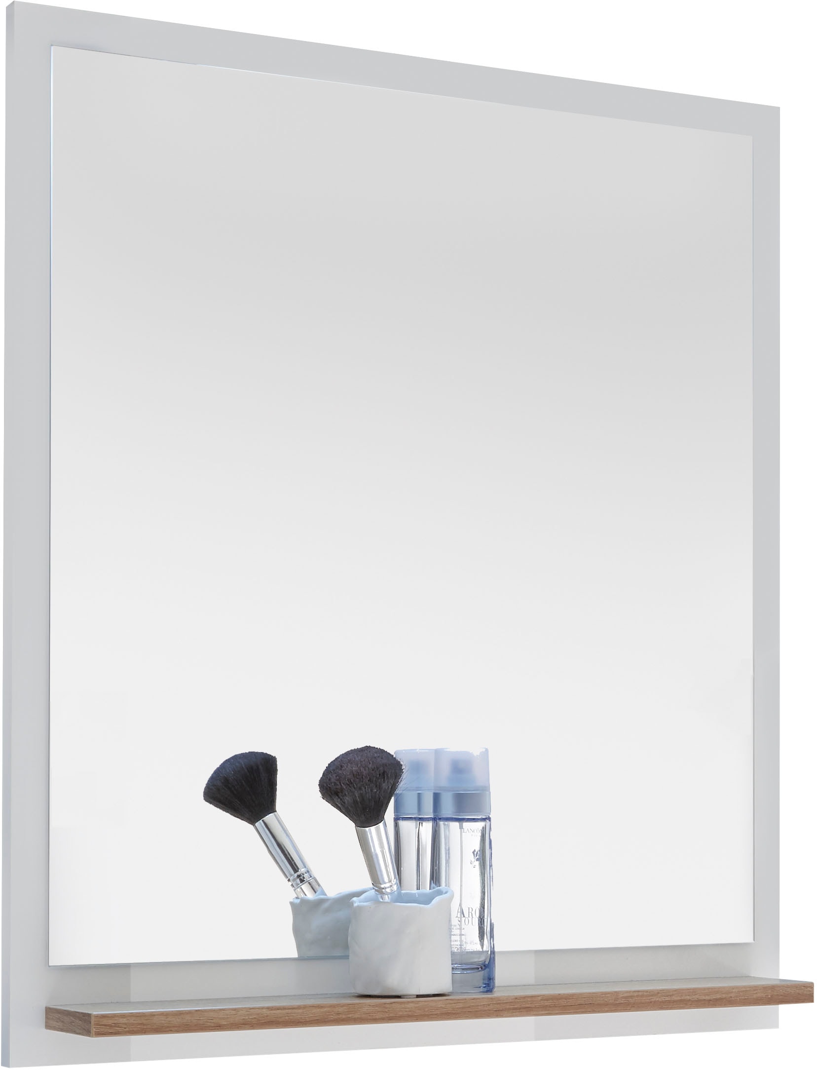 Saphir Ensemble de meubles de salle de bain »Quickset 4-teilig, Waschbeckenunterschrank mit LED-Spiegel« 5 cuis tlg.