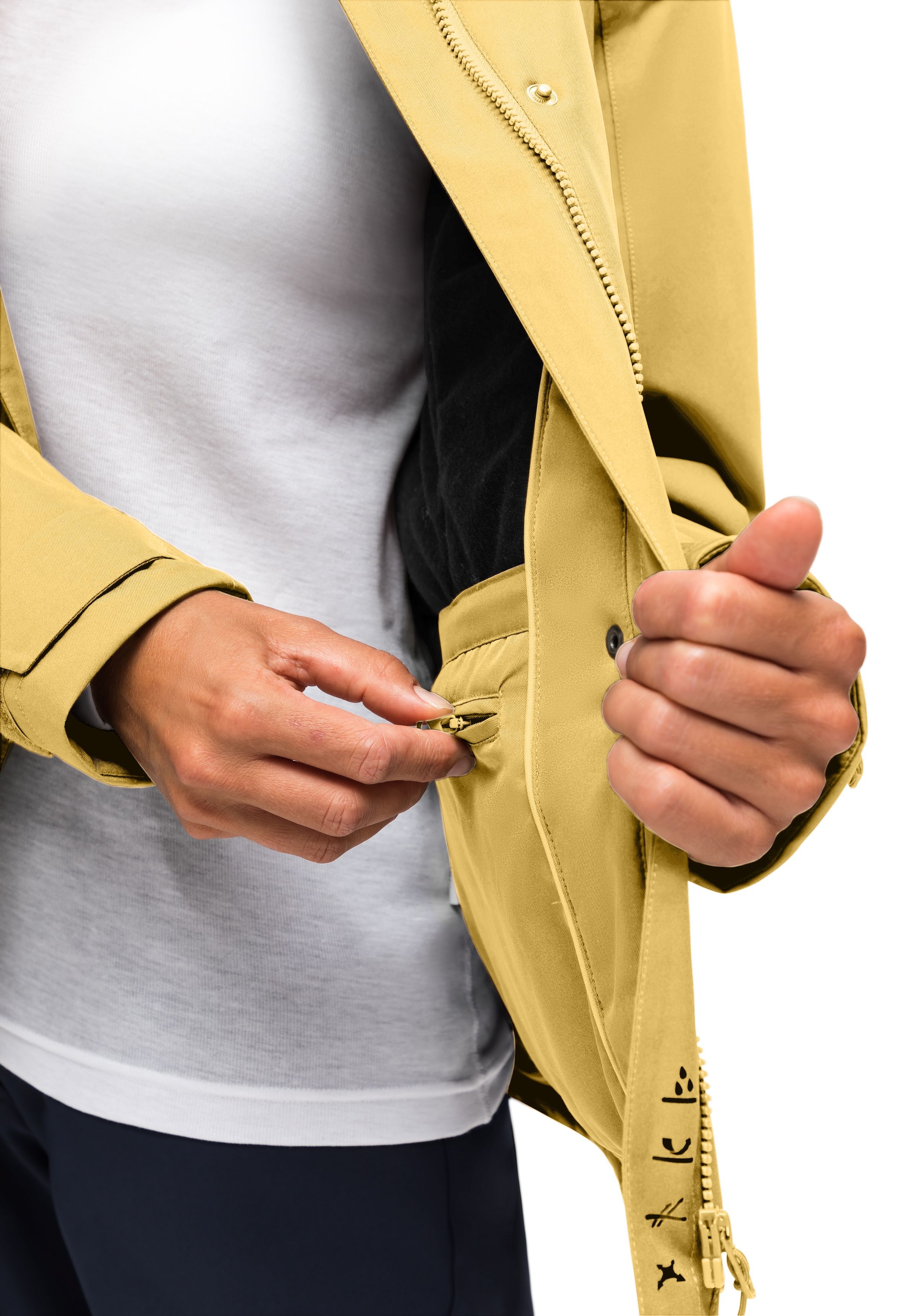 Maier Sports Allwetterjacke »DA-JACKE MTEX EL. LISBON«, mit Kapuze