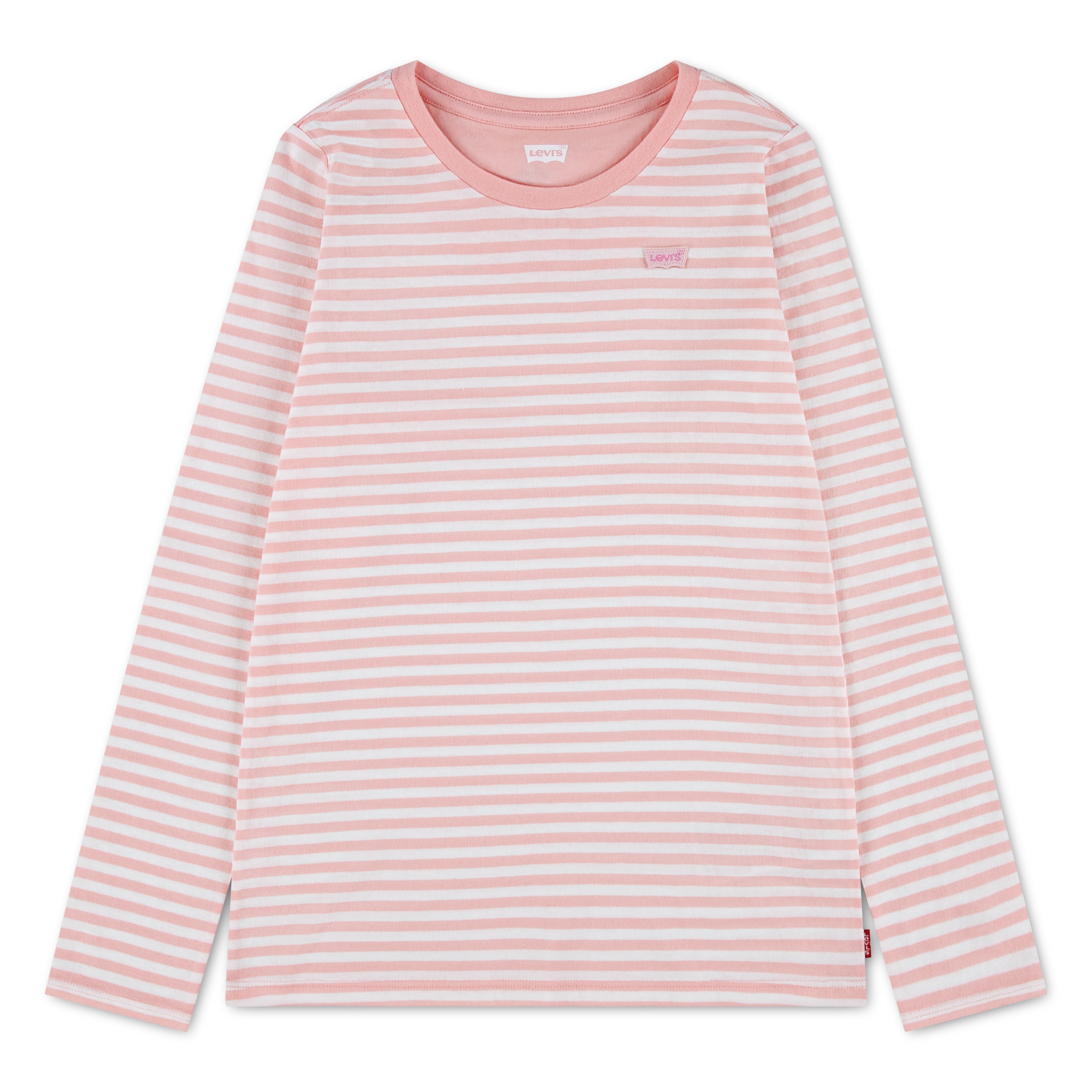 Image of Levis Kids Langarmshirt "LVG STRIPE LS TEE" in Streifenoptik, Baumwollmix - for Girls