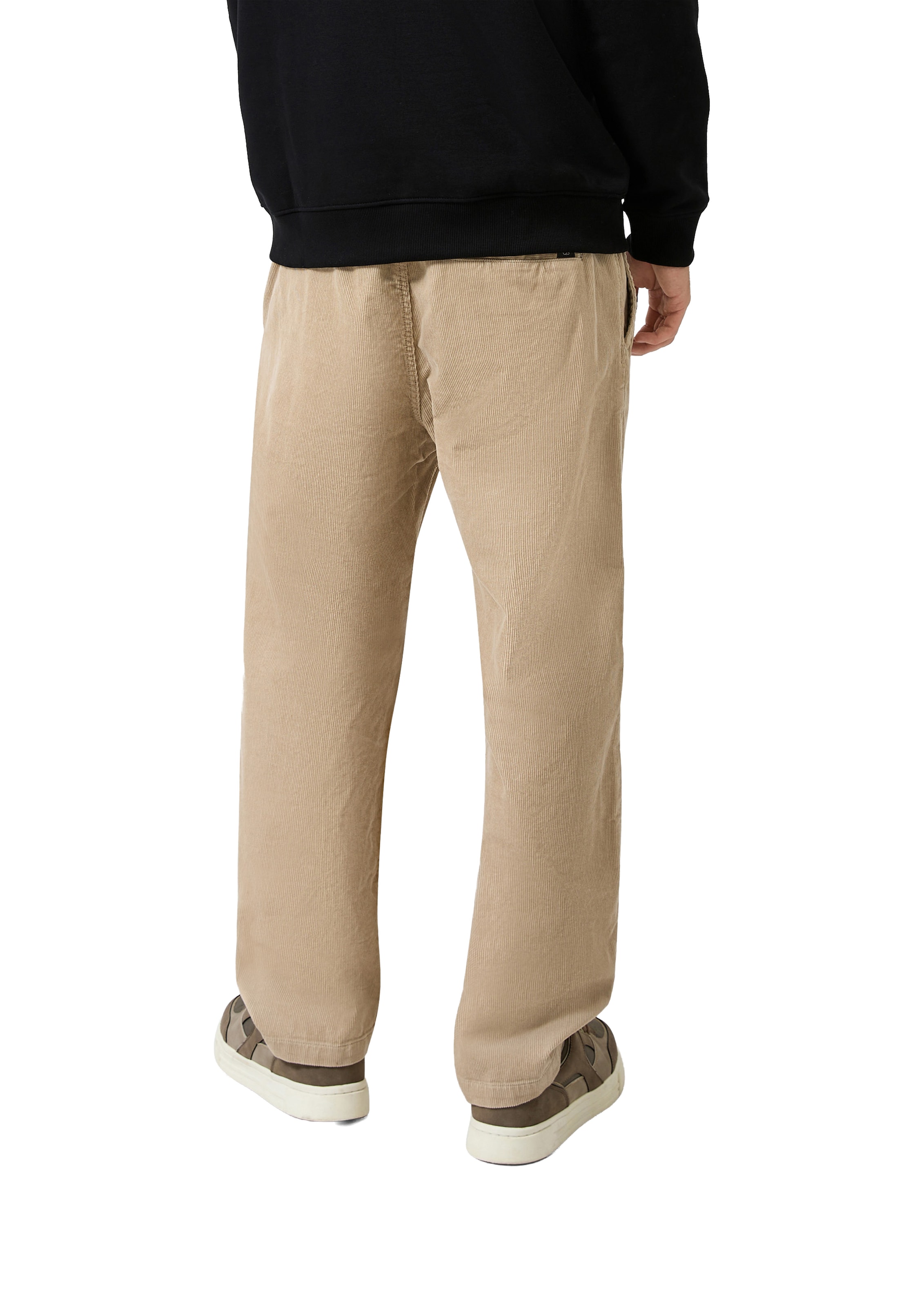 QS Jogger Pants  in Cord-Qualität / Gummizug mit Kordelzug