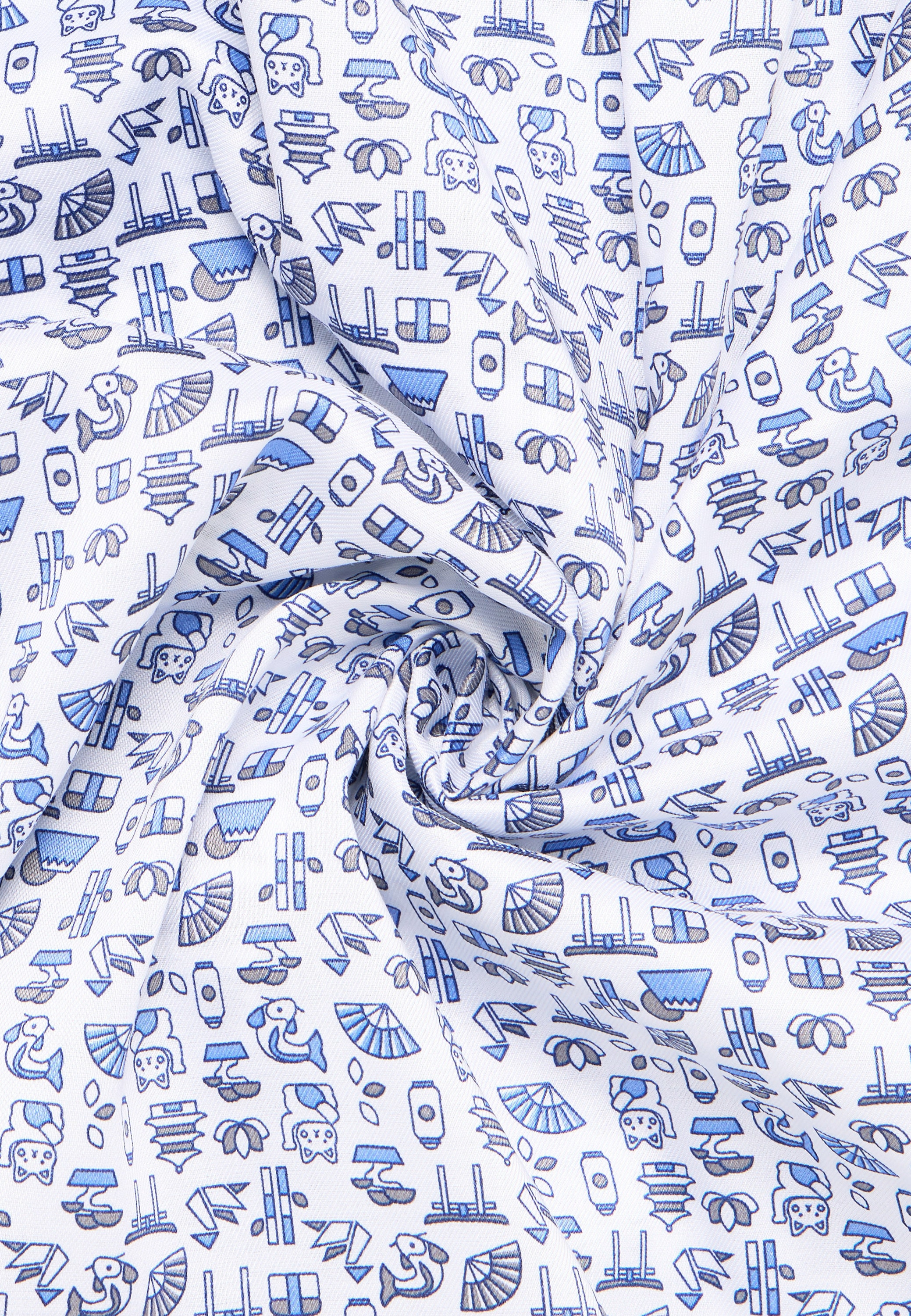 Eterna Kurzarmhemd »MODERN FIT« EASY IRON (bügelleicht)